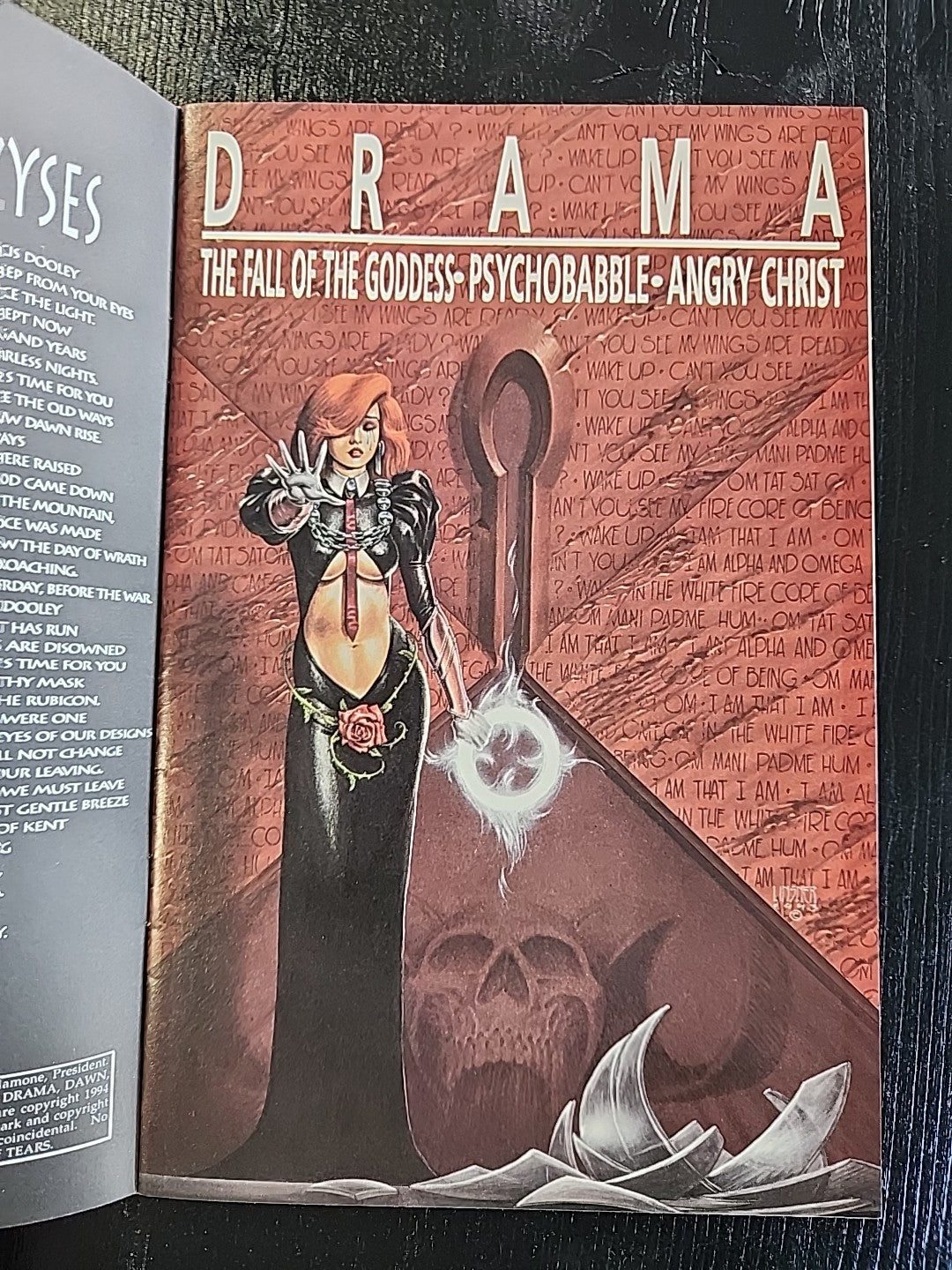 DRAMA #1 (Sirius Comics 1994) LINSNER Dawn 1st Print High Grade