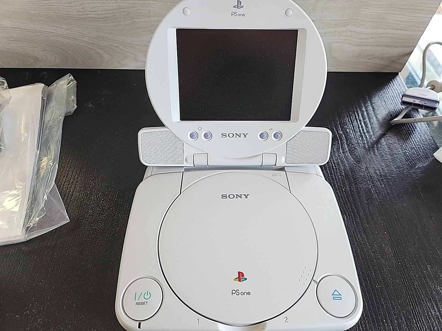 Sony PlayStation One LCD Complete (SCPH-141) Tested & Working See Pics