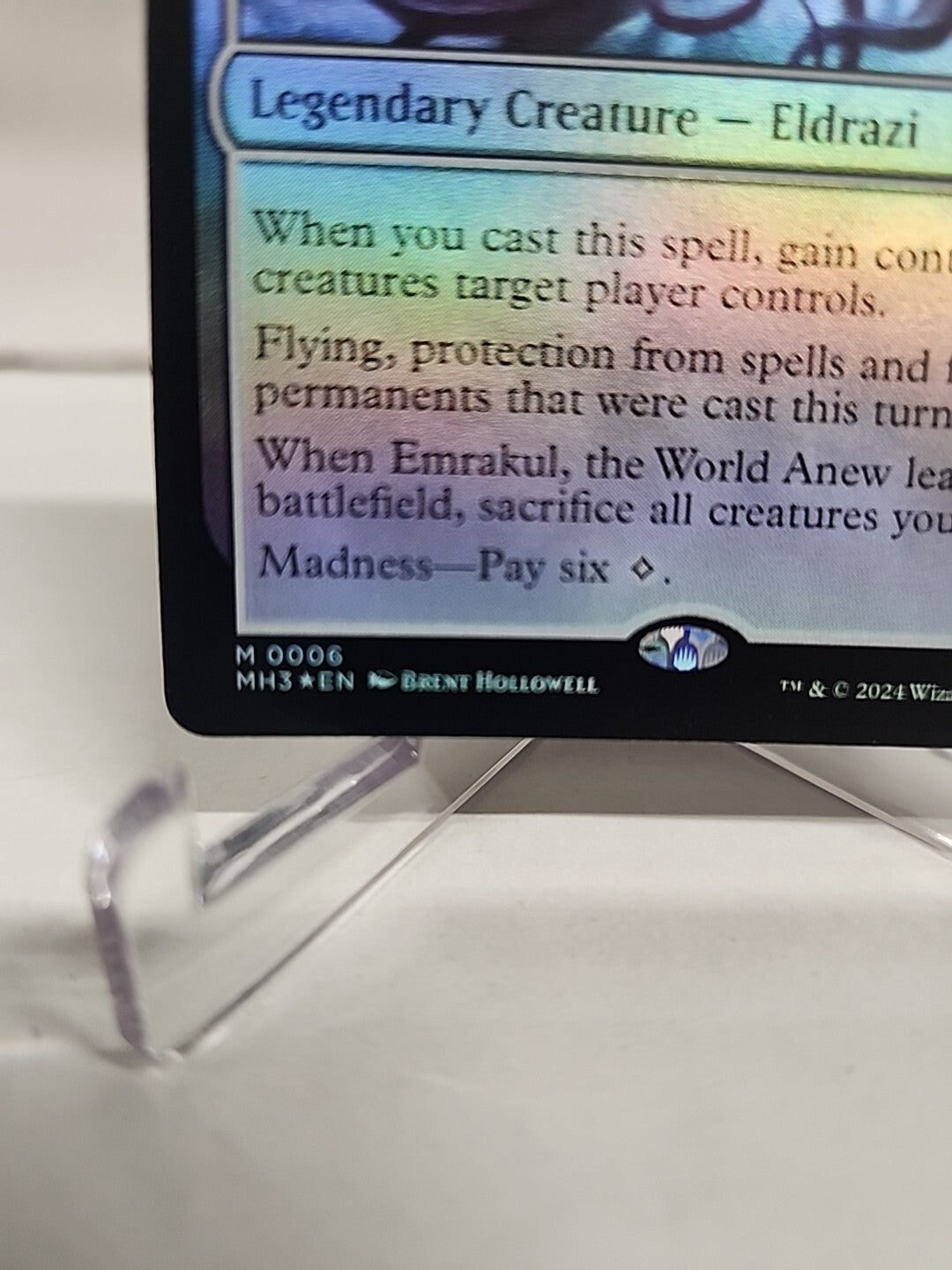 MTG Emrakul, the World Anew MH3 0006 Foil Mythic Magic The Gathering English NM