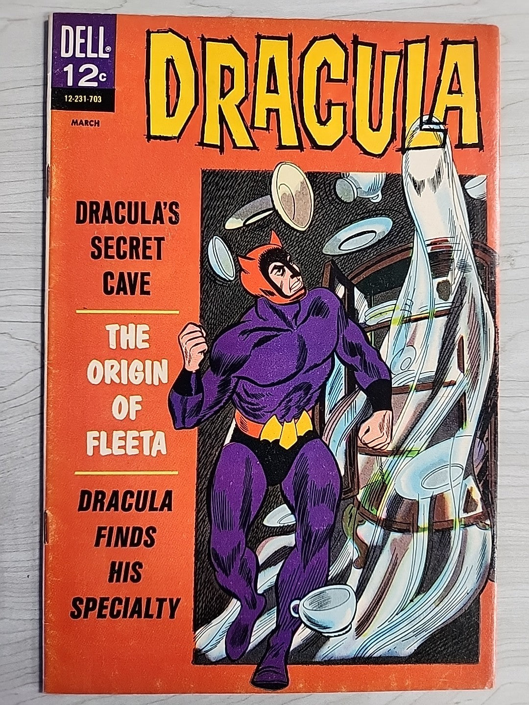 DRACULA #2 (Dell 1966) 1st Issue & Origin And #4 Lot Of 2 Issues Fine