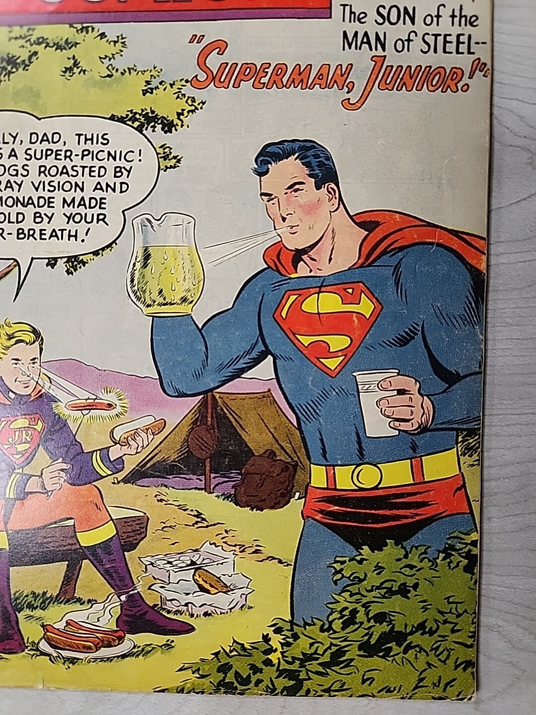 Action Comics #232 DC 1957 VG/FN Silver Age 'Superman Junior' Curt Swan cover