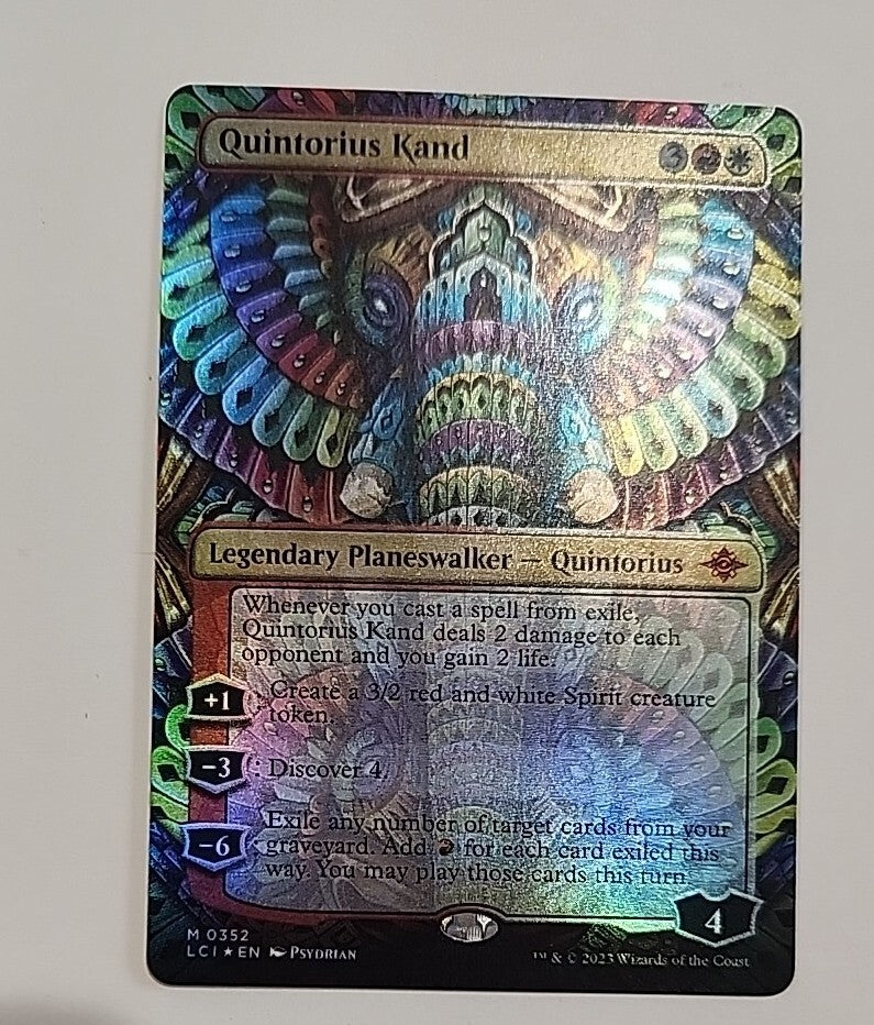 MTG Quintorius Kand (#352) Foil Extended Art Lost Caverns Of Ixalan