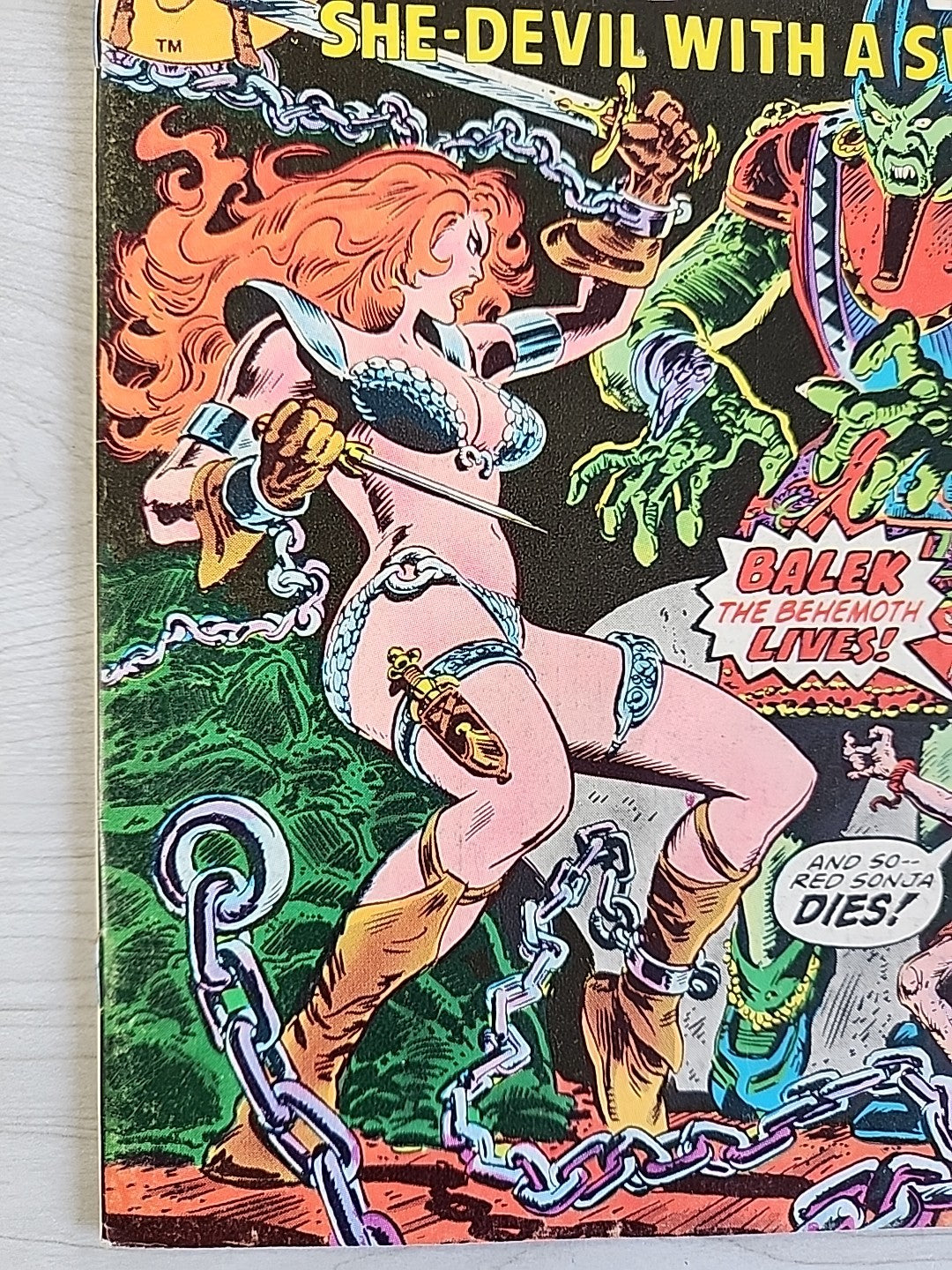 Marvel Feature 1-7 COMPLETE Series Frank Thorne Red Sonja 1 2 3 4 5 6 7 Conan