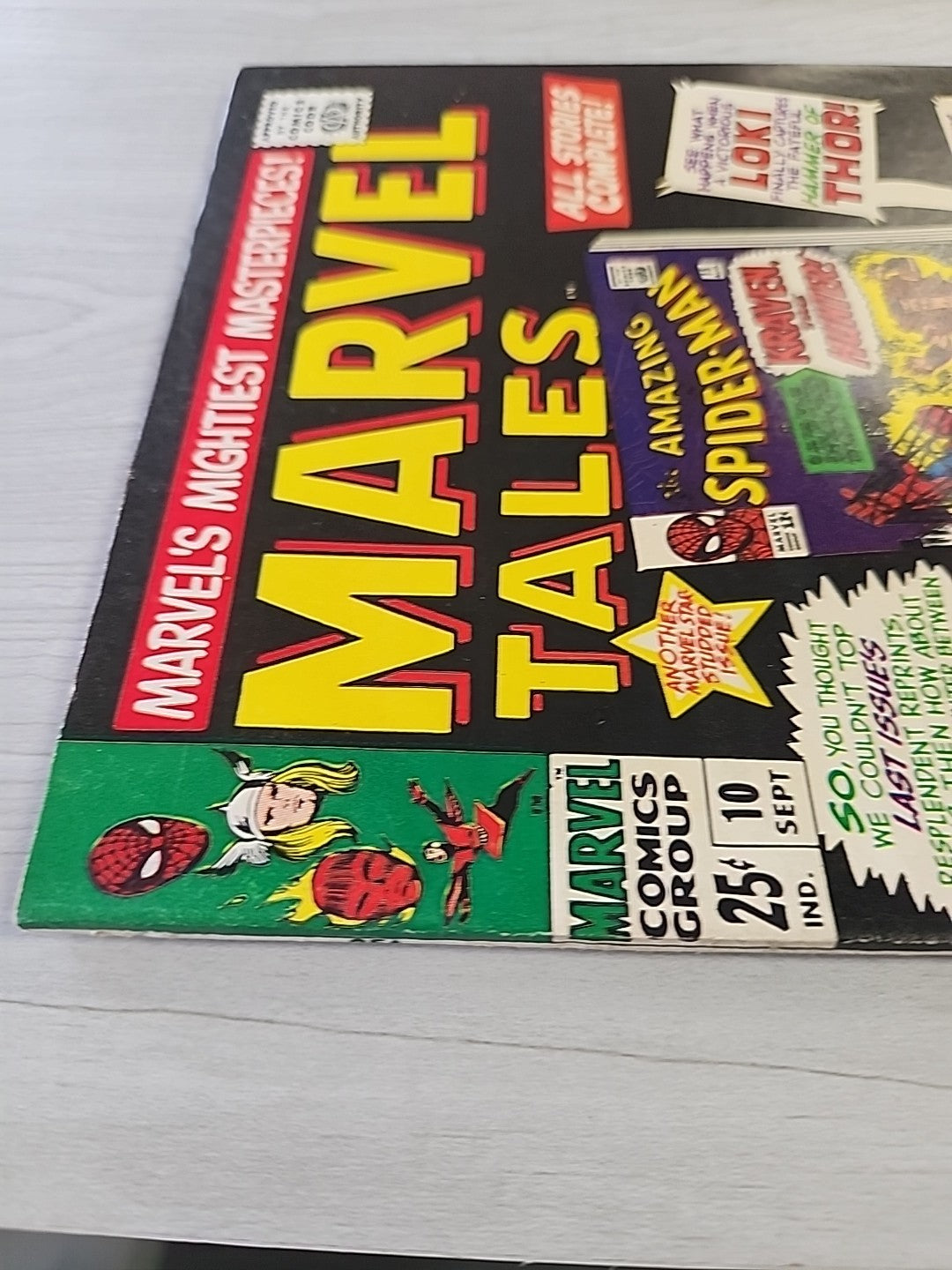 Marvel Tales #10 VF Spider-Man 1st Kraven Marvel Siler Age 1967 ASM #15