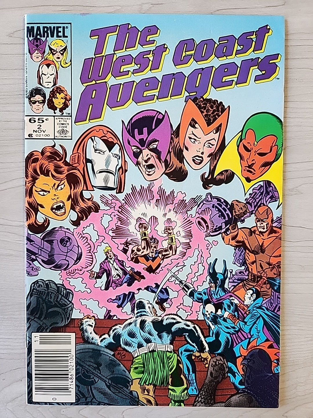 The West Coast Avengers #1 2 3 4 5 6 7 8 9 Newsstand Marvel Comics 1985 VF/NM
