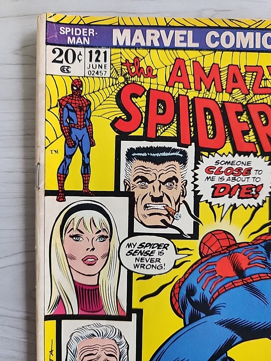 The Amazing Spider-Man #121 (1973) Death of Gwen Stacy Key Issue VG 4.0 Marvel