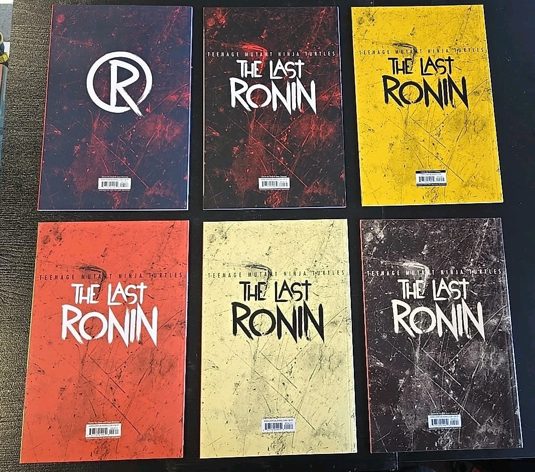 TMNT THE LAST RONIN #1-5 Lot , Plus Convention Exclusive - Hot 🔥