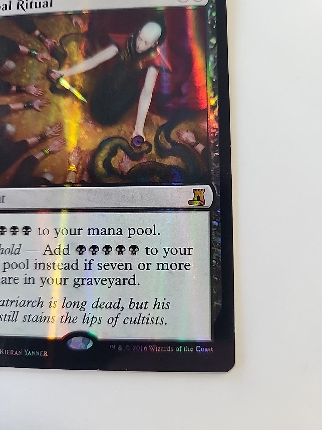 MTG Cabal Ritual From the Vault: Lore Foil 002/016 Magic The Gathering NM