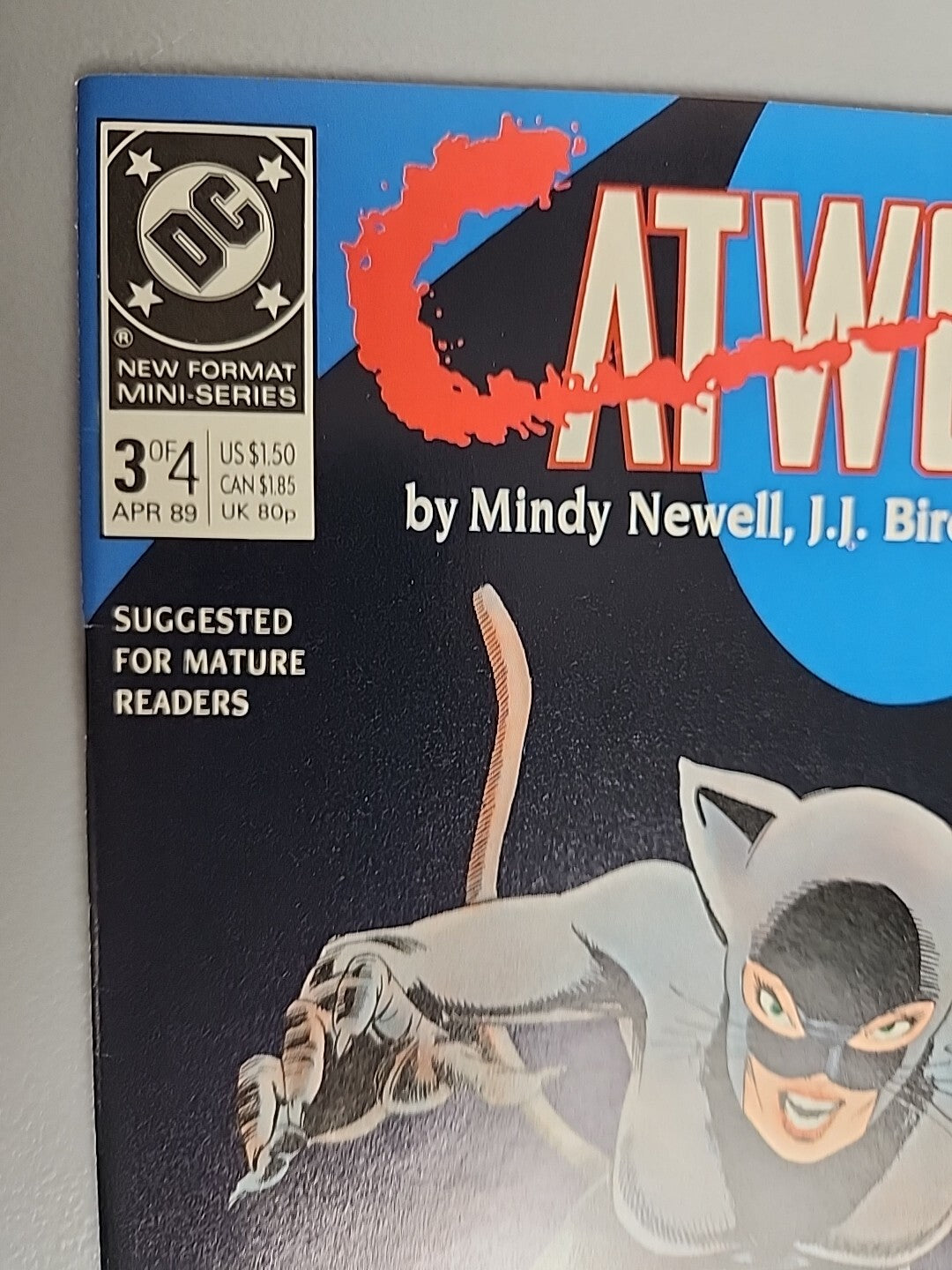 CATWOMAN #1 #2 #3 #4MINDY NEWELL 1-4 Complete Set 1989 DC Comics Batman VF