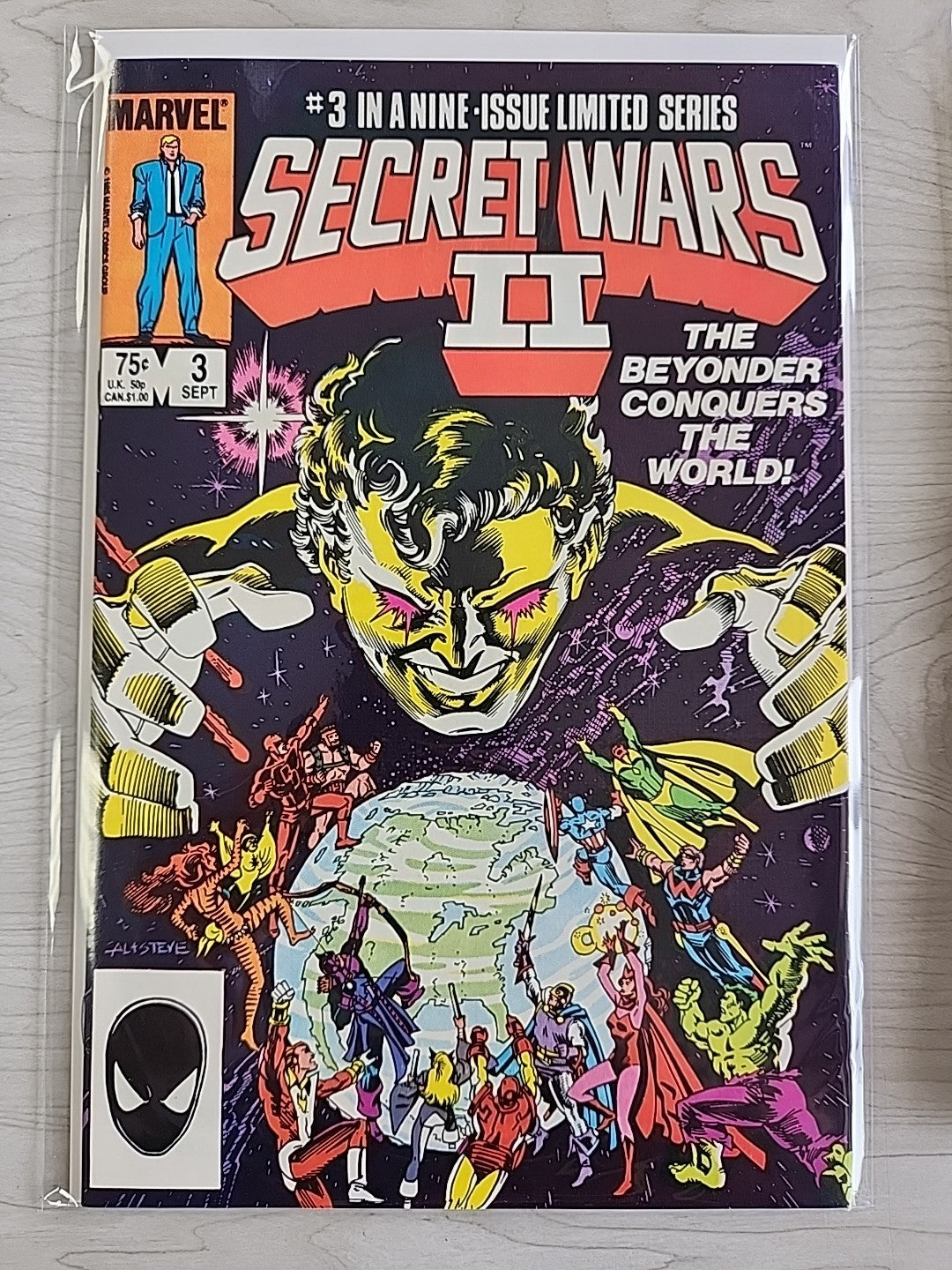 SECRET WARS II #1-9 (Marvel, 1985 Series) Complete Set of 9 Books Complete