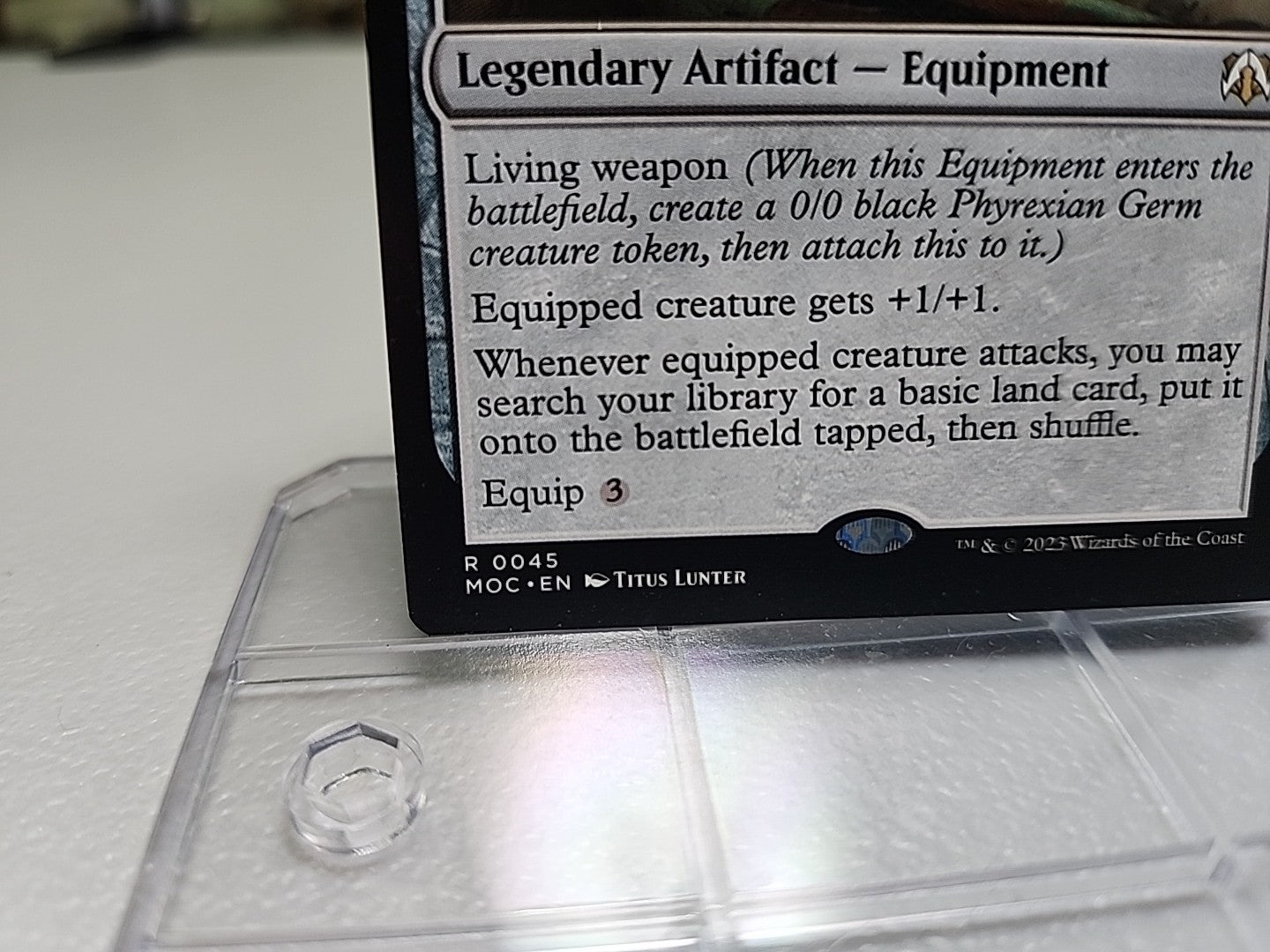 MTG Bitterthorn, Nissa's Animus MOC Rare 0045 Regular Magic The Gathering