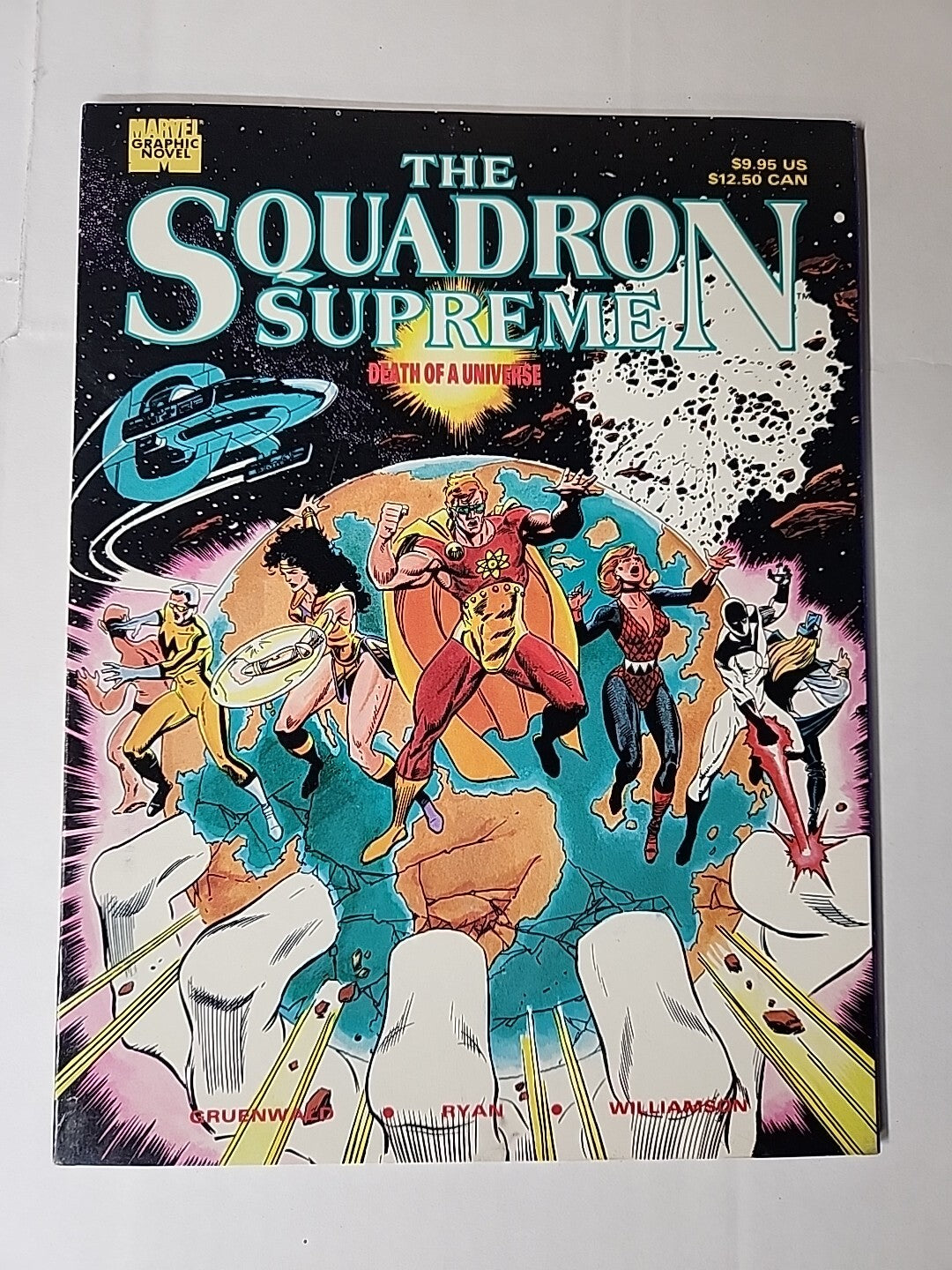Marvel Graphic Novel Squadron Supreme: Death of a Universe VF 1989