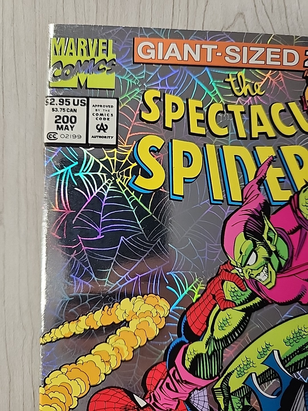 Spectacular Spiderman #200 NM 1993 Newsstand Death of Green Goblin Harry Osborn