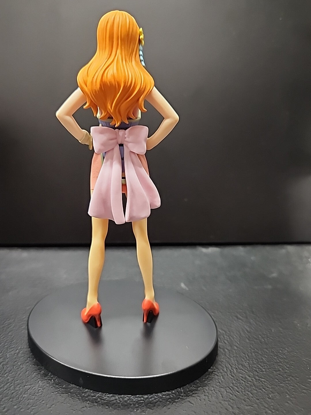 One Piece Banpresto DXF The Grandline Lady Wanokuni V8 Nami Figure B Model Open