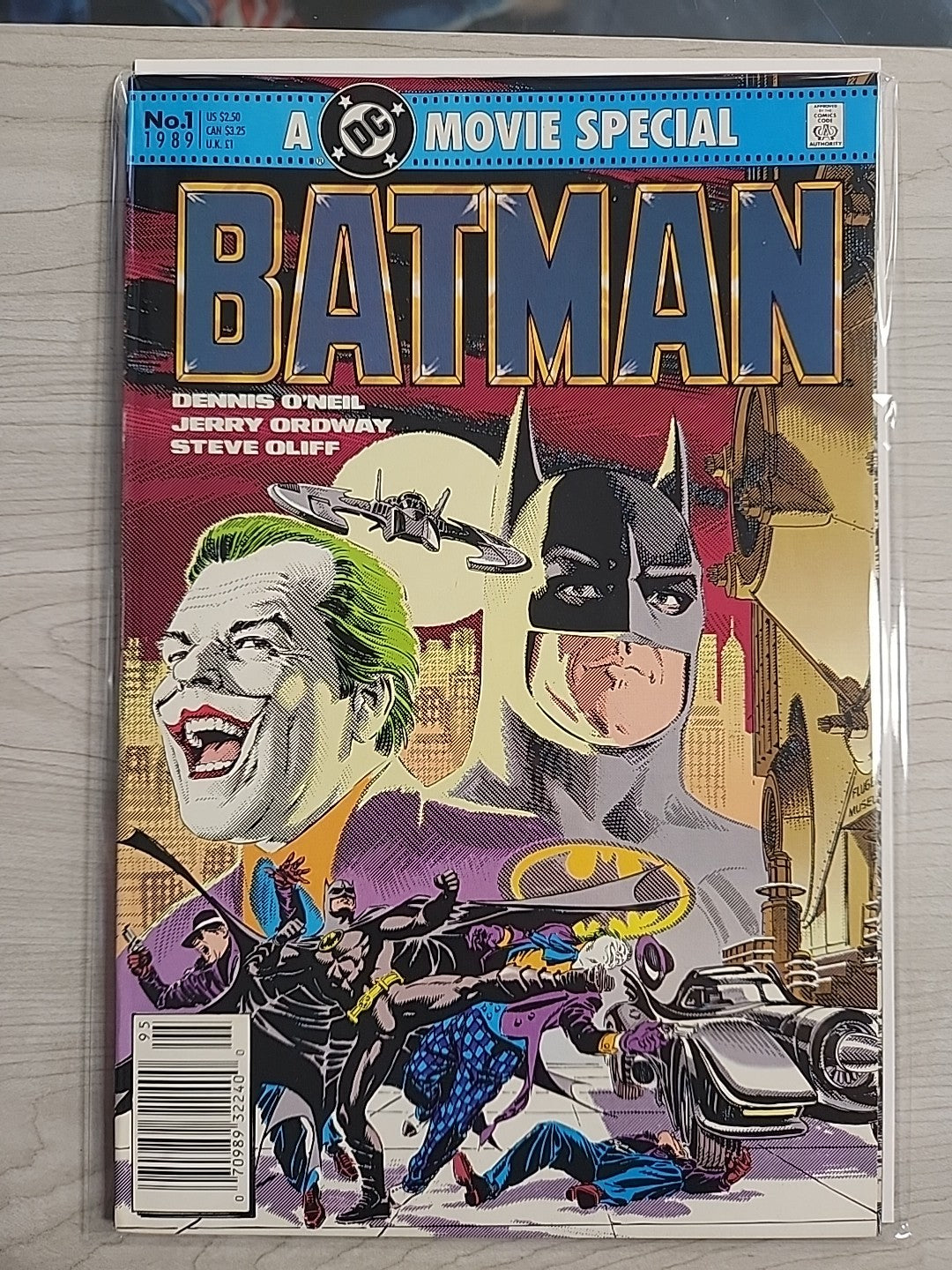DC Comics Batman Official Comic Adaptations of 1989 Returns Forever & Robin Lot