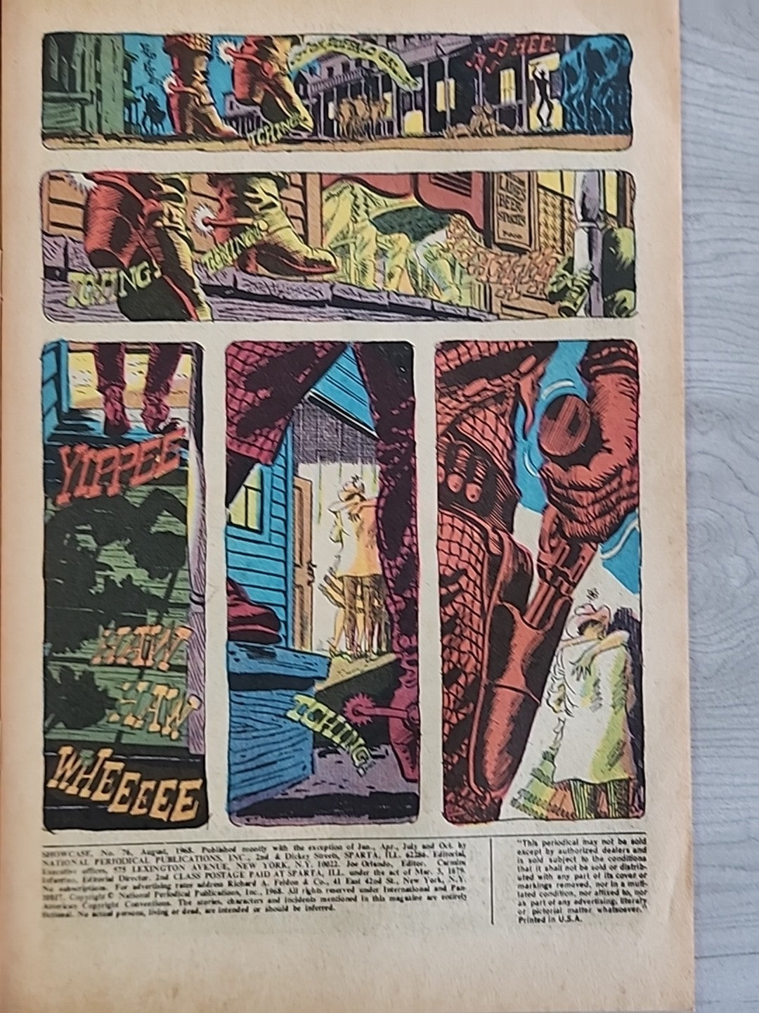 Showcase #76 1st Bat Lash DC Comics 1968
