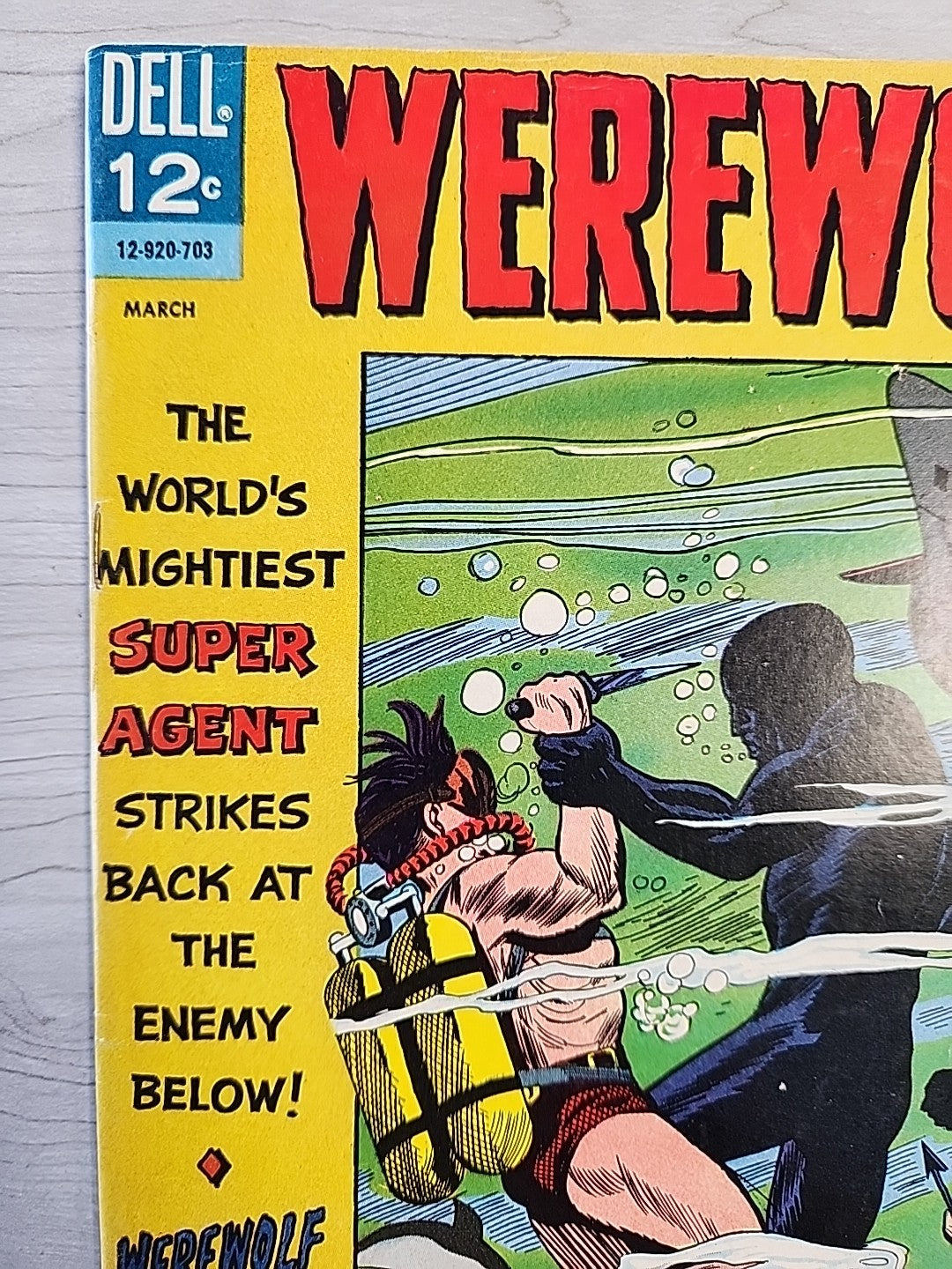 Werewolf #1 #2 Lot Of 2 Dell Comics Monster Issues FN