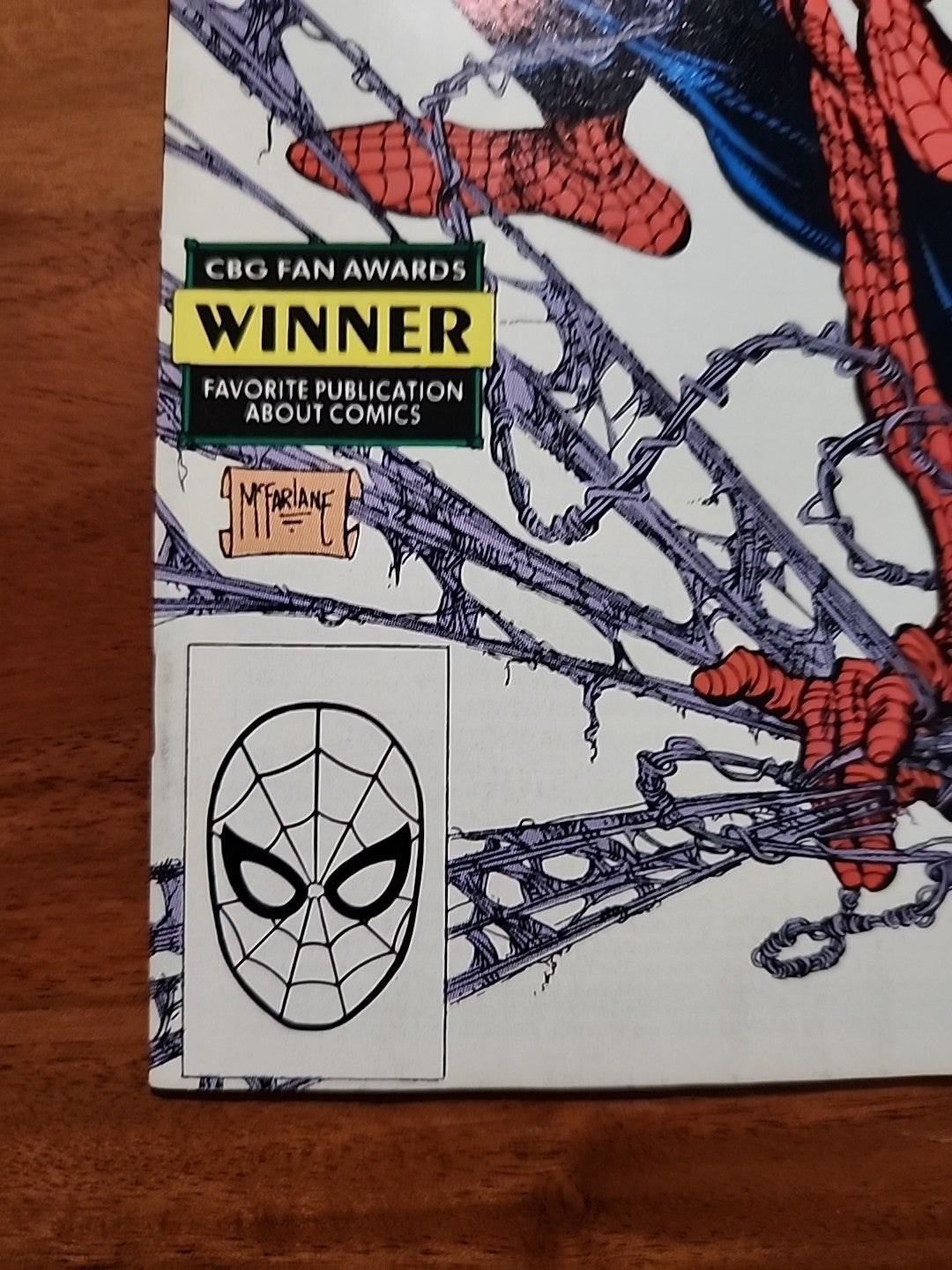 MARVEL AGE #90 (Marvel, 1990) Jim Lee McFarlane Spider-Man Cover VF/NM
