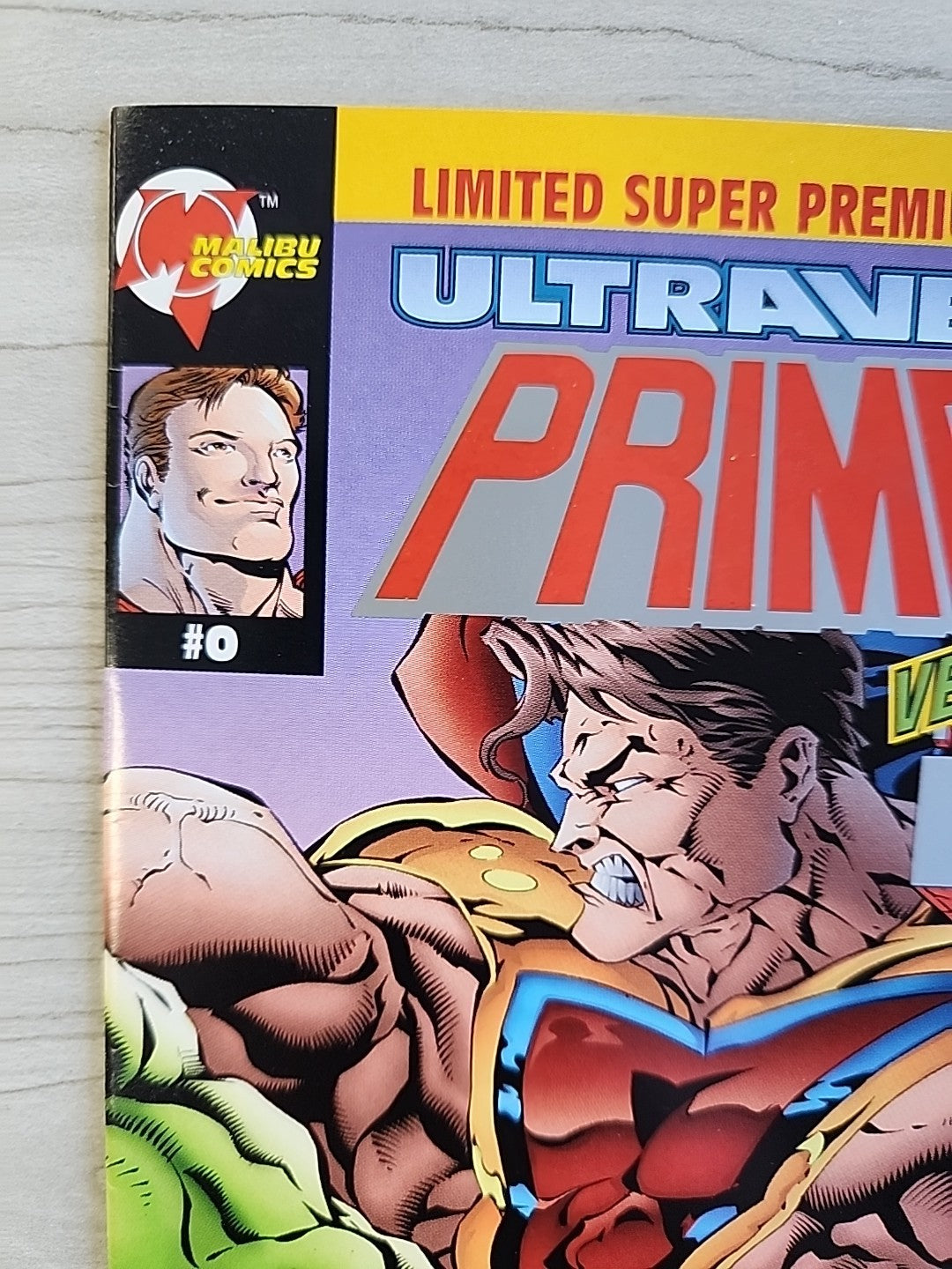 Prime vs Hulk 0 Signed John Statema Rodney Gates Exclusive Super Premium COA NM