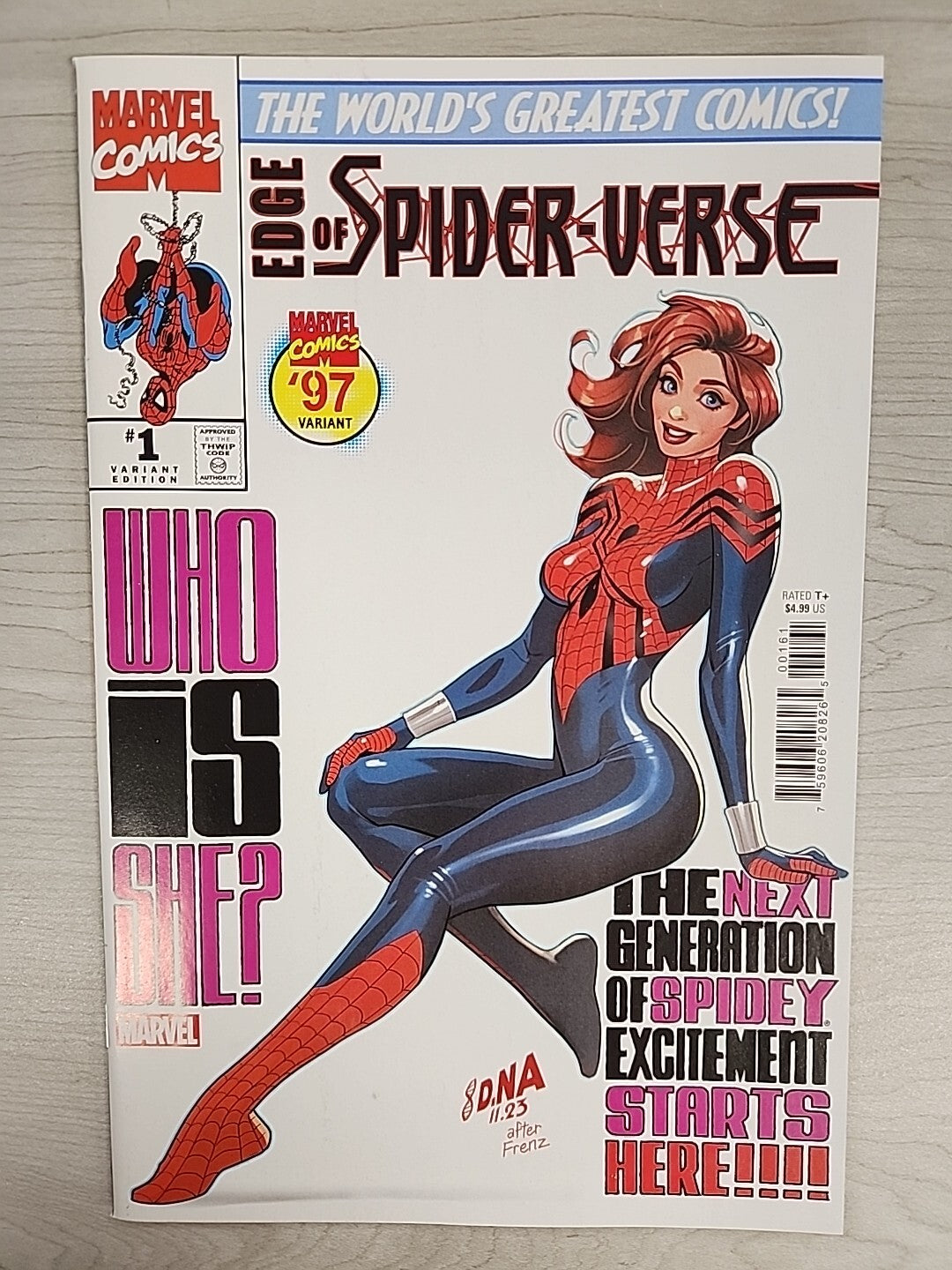Edge of Spider-Verse #1 David Nakayama Marvel '97 Variant NM 2024 Cover Swipe