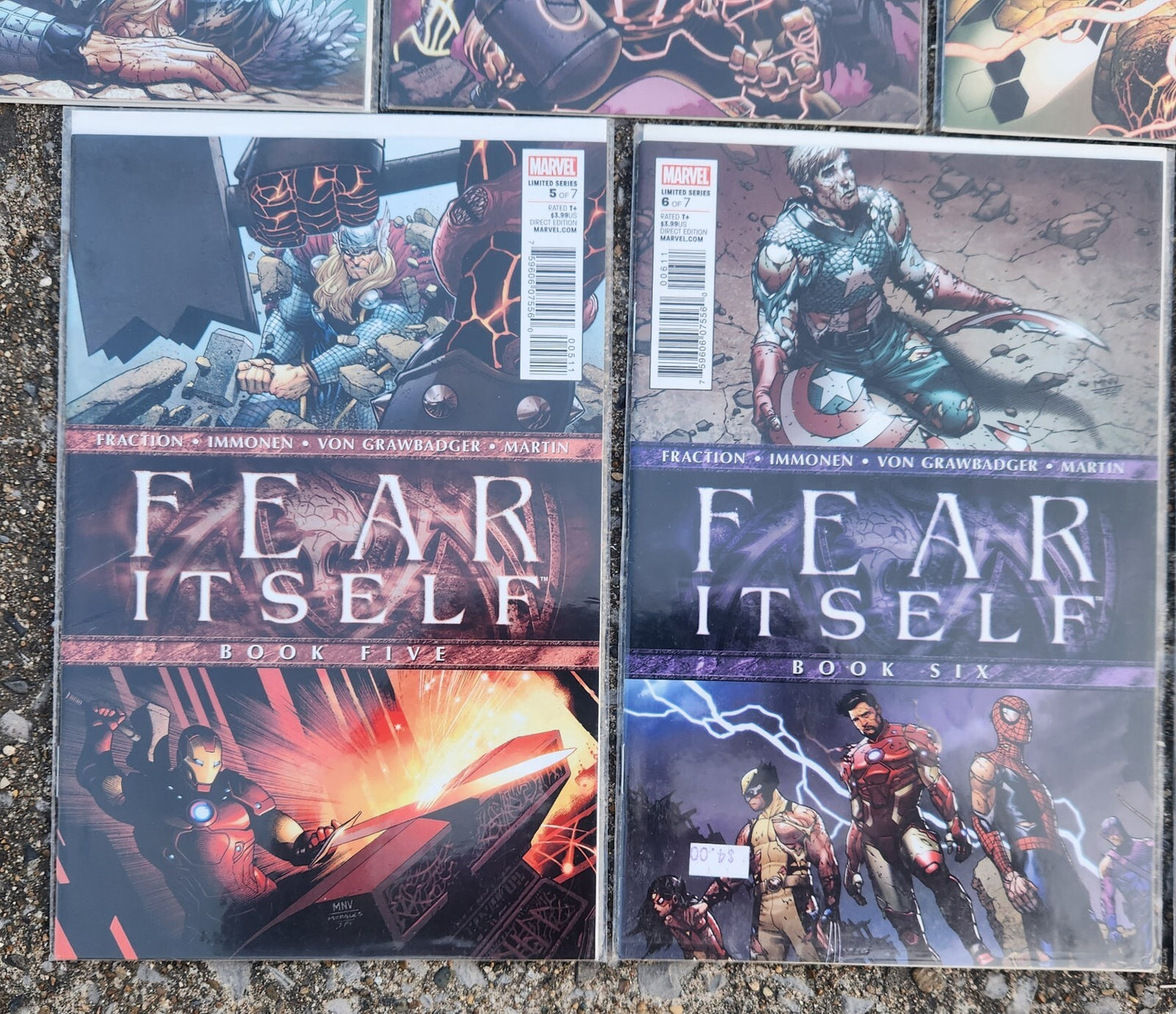 Marvel: Fear Itself Vol. 1 (2011) #1-7 Complete Set