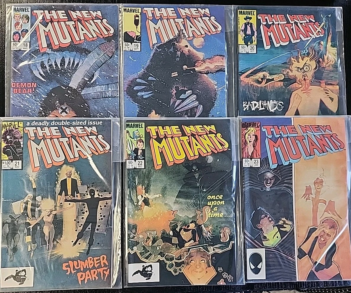 New Mutants #1-45 Lot Of 45 Marvel Comics Demon Bear No Missing Issues VF/VF+