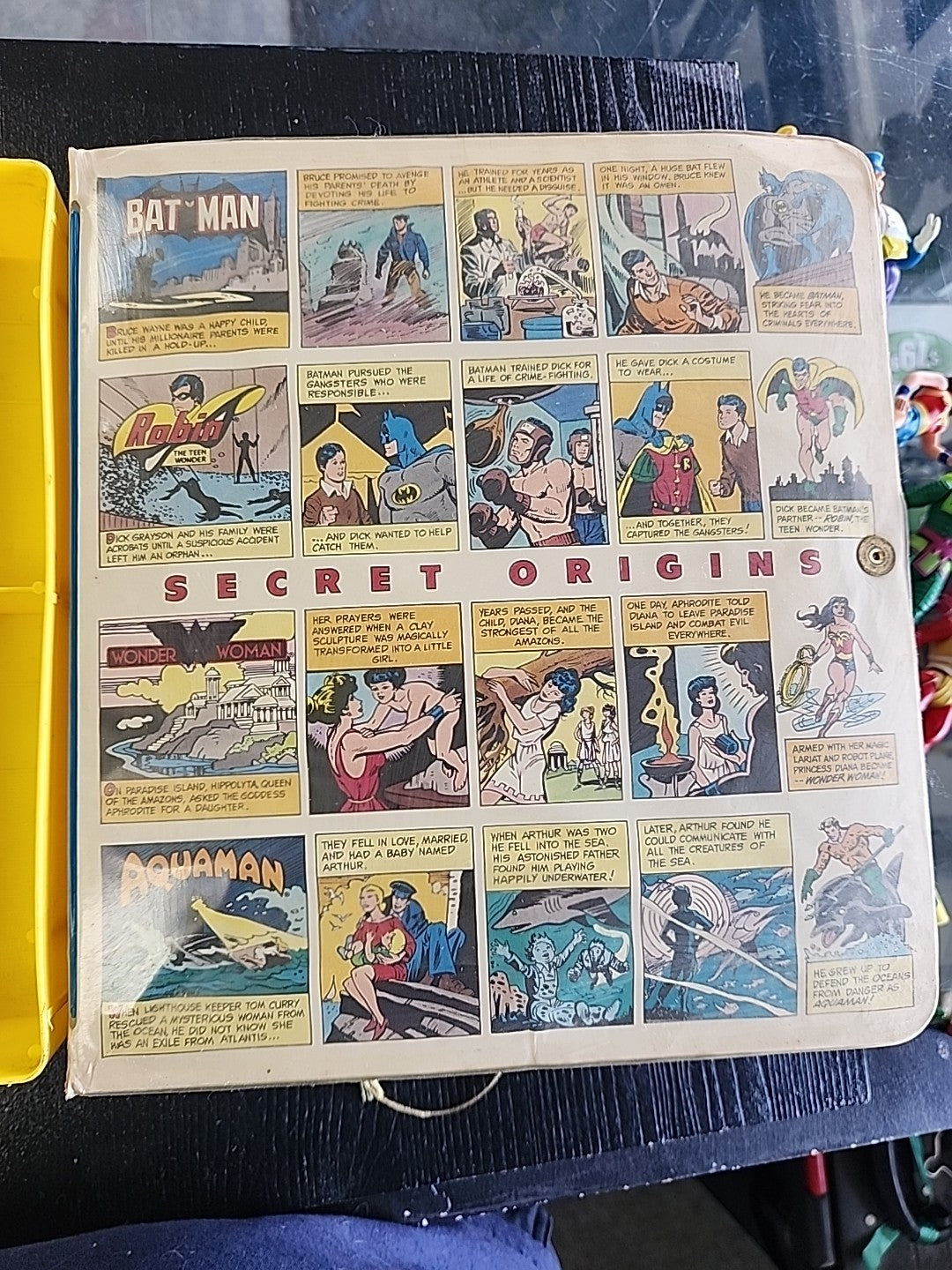 Vintage 1984 Kenner DC Super Powers Collection Vol. 1 Carrying Case