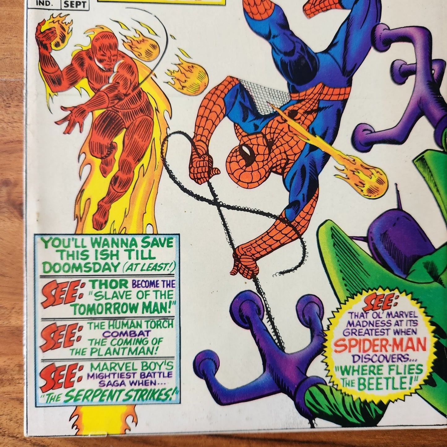 Marvel Tales #16 Steve Ditko Spider-Man Human Torch Marvel Comics 1968 F 6.0
