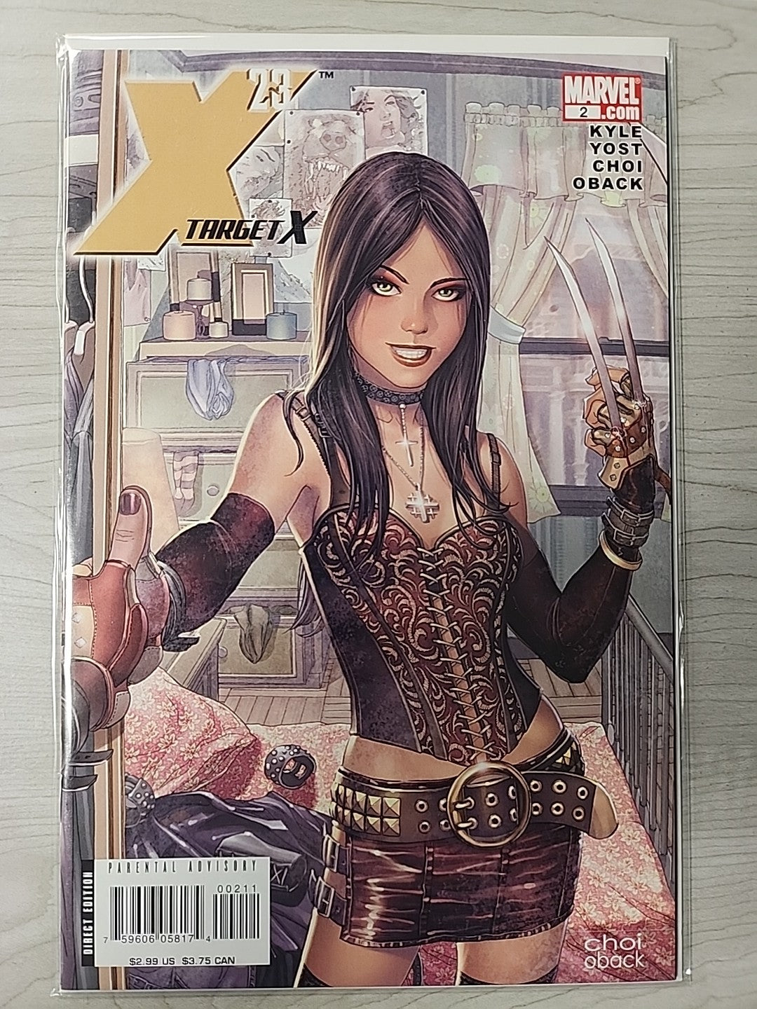 X-23 Target X #1 (2007) 1:10 Djurdjevic Variant + 2 3 4 5 6 Complete Set Run Lot