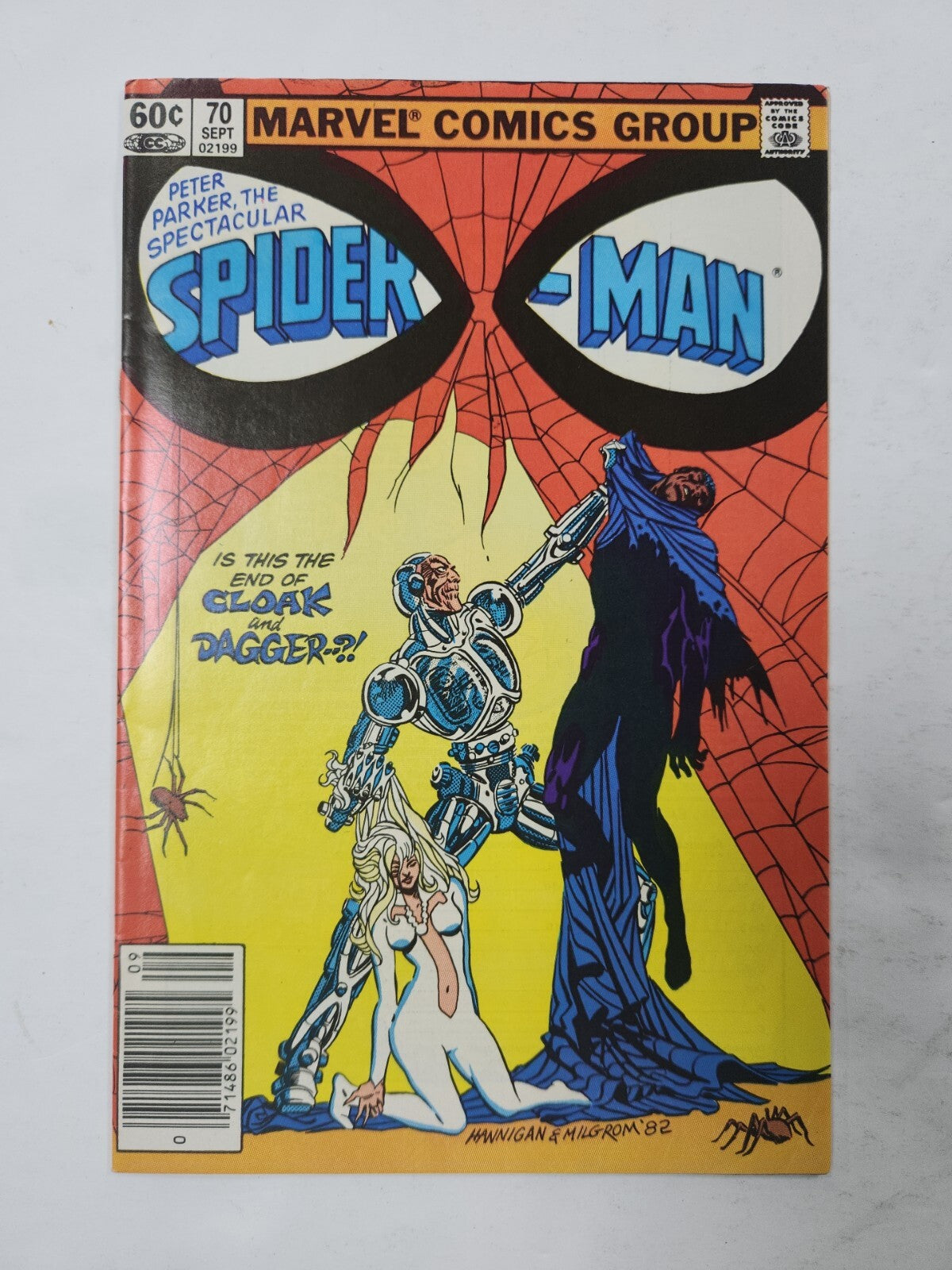 Spectacular Spider-Man # 70 - 3rd Cloak & Dagger Lot Of 2 Newsstand & Direct