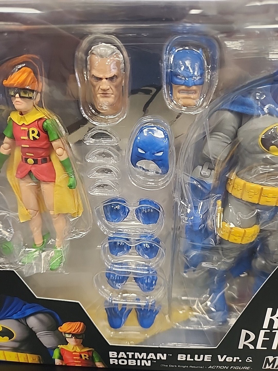 MAFEX No.139 Batman Blue Version & Robin The Dark Knight Returns Complete New