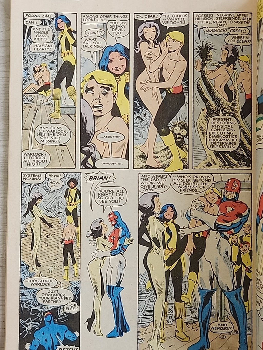 The New Mutants Annual #2 Marvel Comics 1986 1st App of Psylocke Key Issue VF/NM