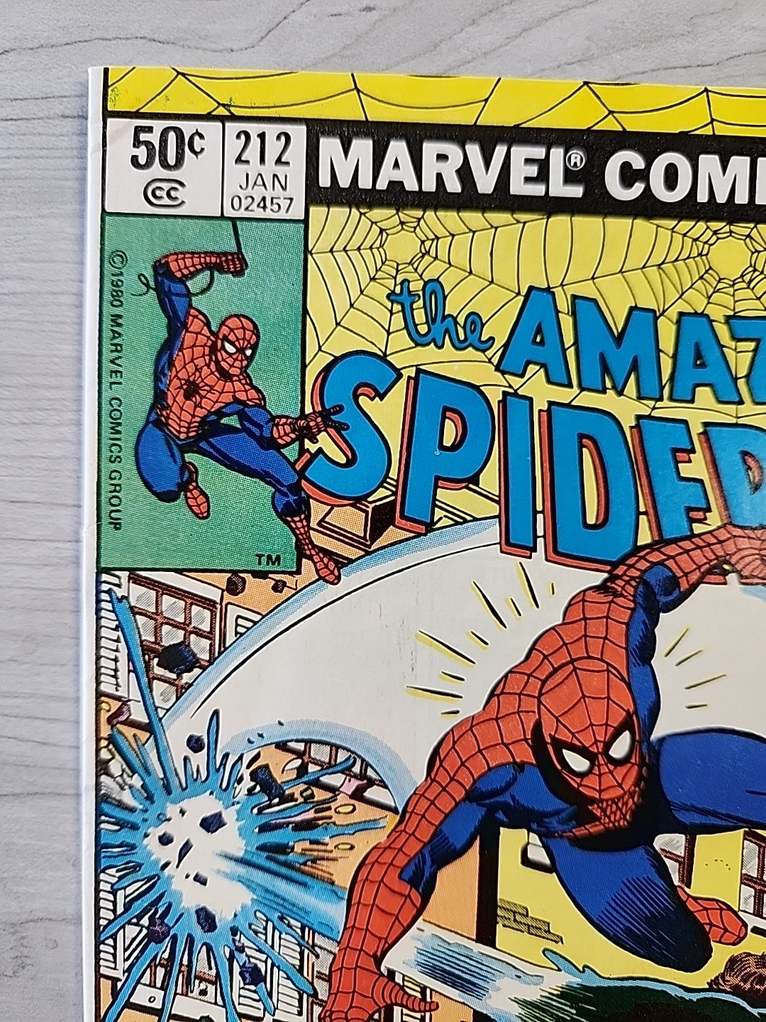 Amazing Spider-Man #212 VF- 7.5 1981 1st Hydro-Man
