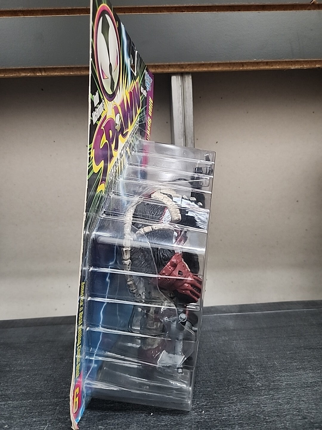 1996 Todd McFarlane's ALIEN SPAWN Series 6 Version 2 Action Figure On Card