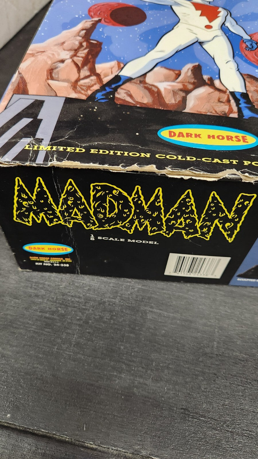 MADMAN STATUE Dark Horse Rare Randy Bowen Statue Cold Cast Porcelain 1/8 in BOX