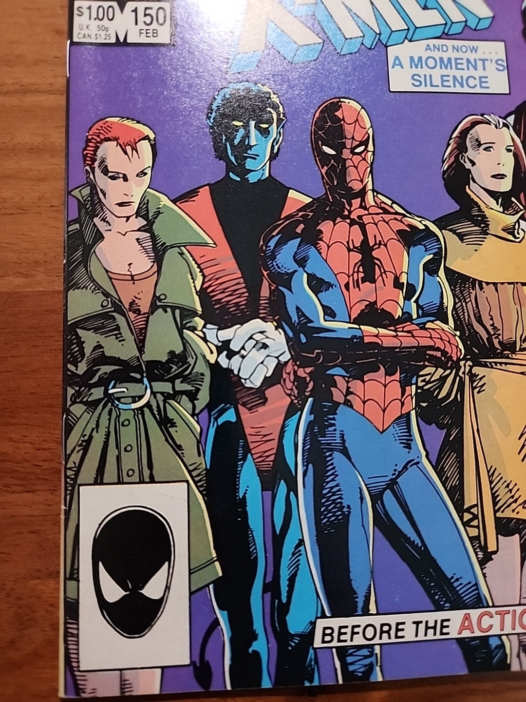 Marvel Team Up #150 (Feb 1985 Marvel) X-Men Spiderman Last Issue FN/VF 7.0