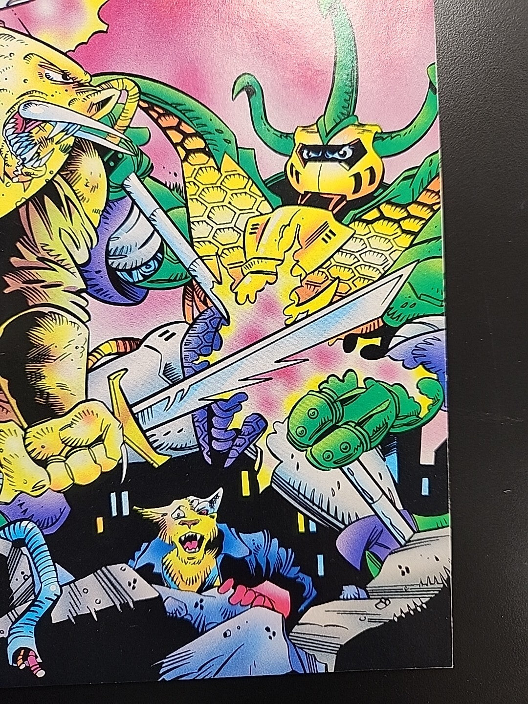 Teenage Mutant Ninja Turtles Adventures TMNT # 66 1995 Cyber Samurai Pt 5