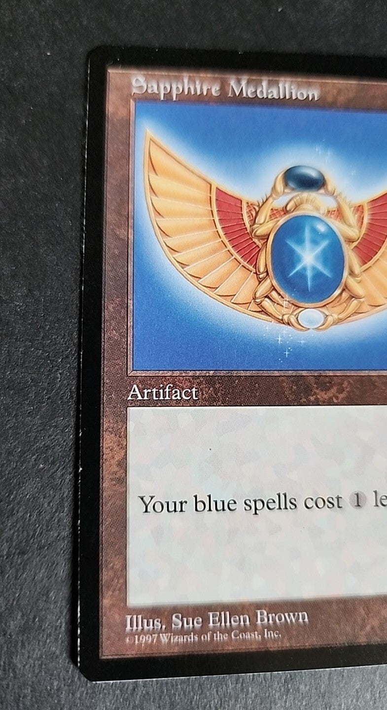 MTG Sapphire Medallion Tempest English