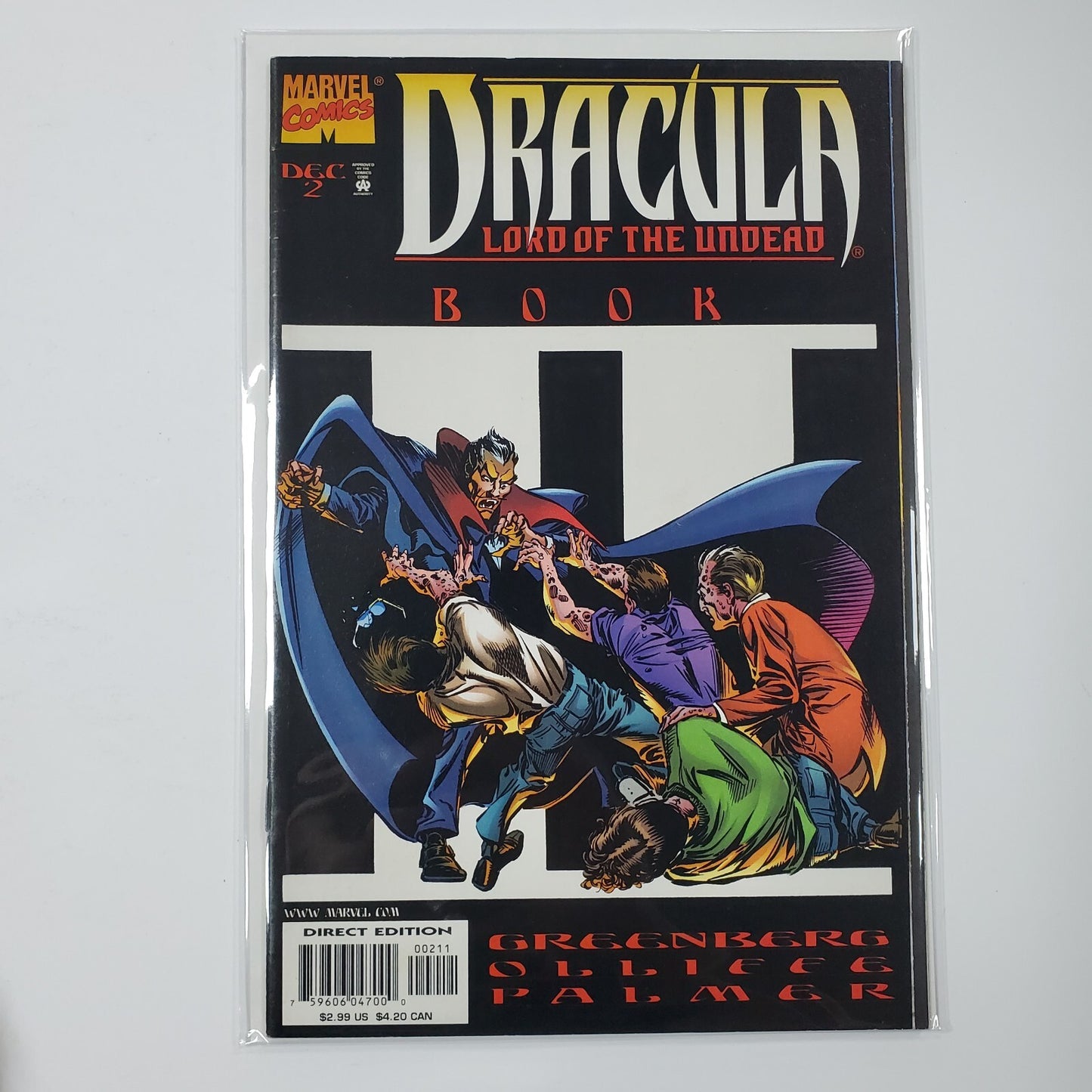 Dracula : Lord Of The Undead - #1-3 Complete Set Mcu
