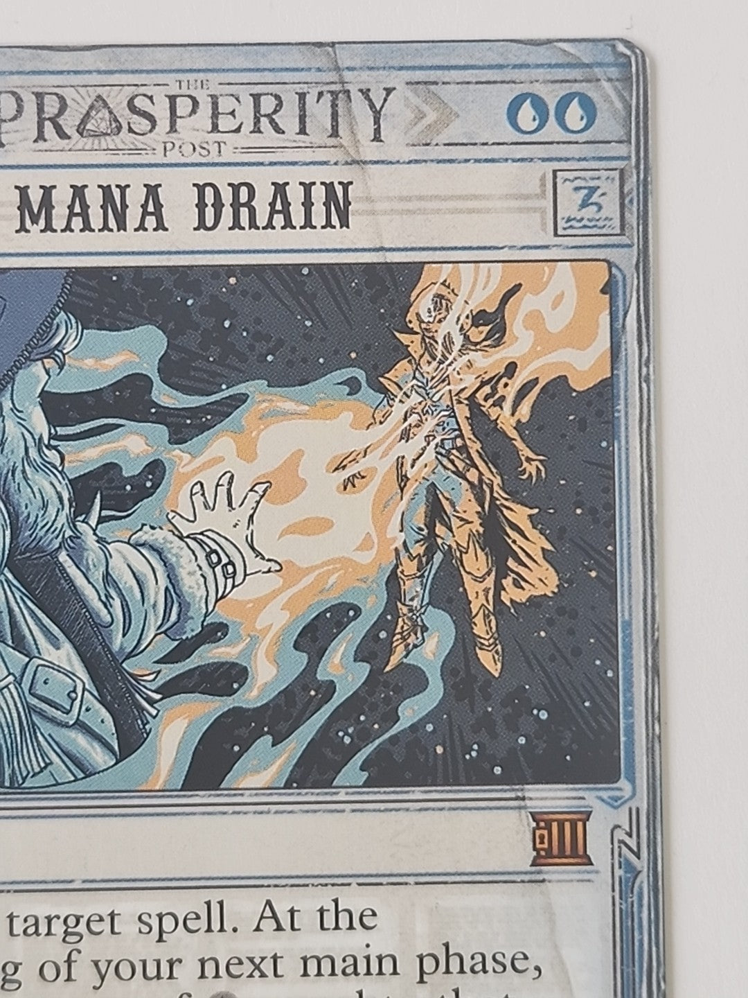 MTG Outlaws Of Thunder Junction Mana Drain #0011 Mythic Non-Foil LP English