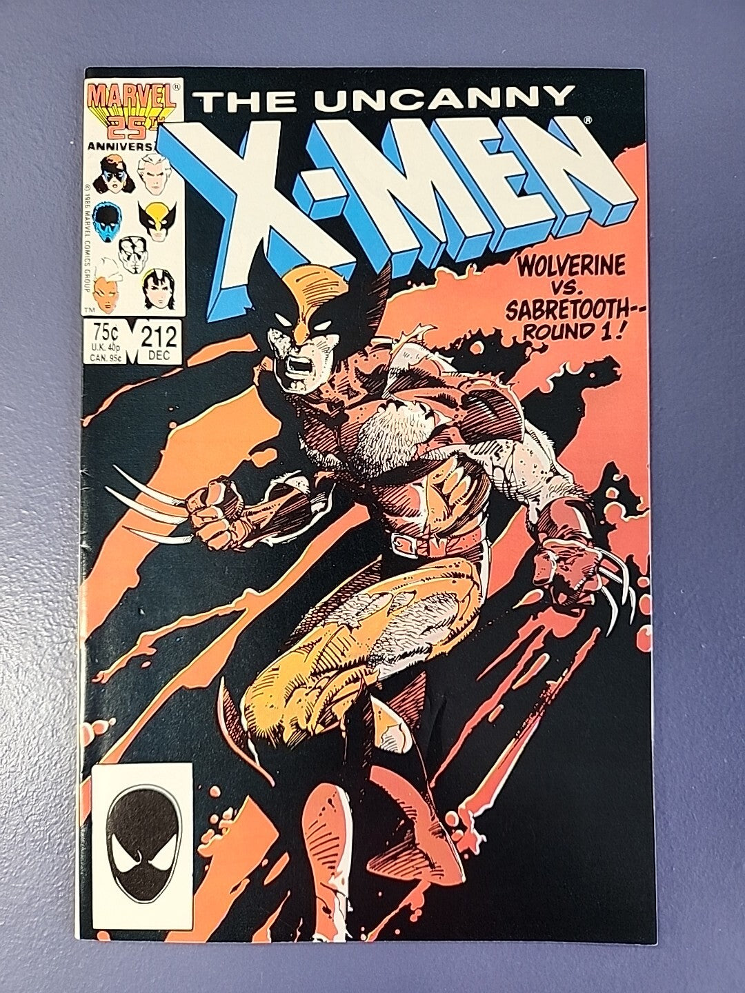 Uncanny X-Men Lot Of 3 Issues (Marvel 1986) #211 #212 #213 VF-NM Sabertooth Keys