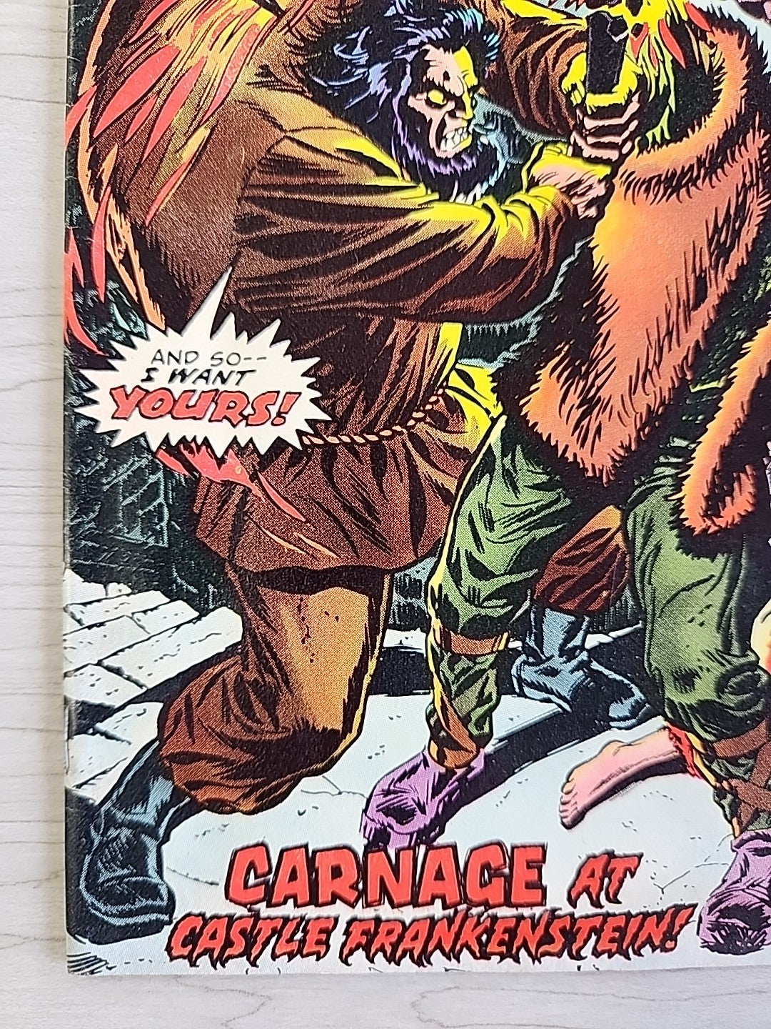 The Frankenstein Monster #11 Marvel Comics 1974 FN/VF Gary Friedrich