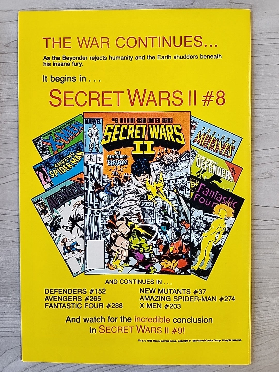 The West Coast Avengers #1 2 3 4 5 6 7 8 9 Newsstand Marvel Comics 1985 VF/NM