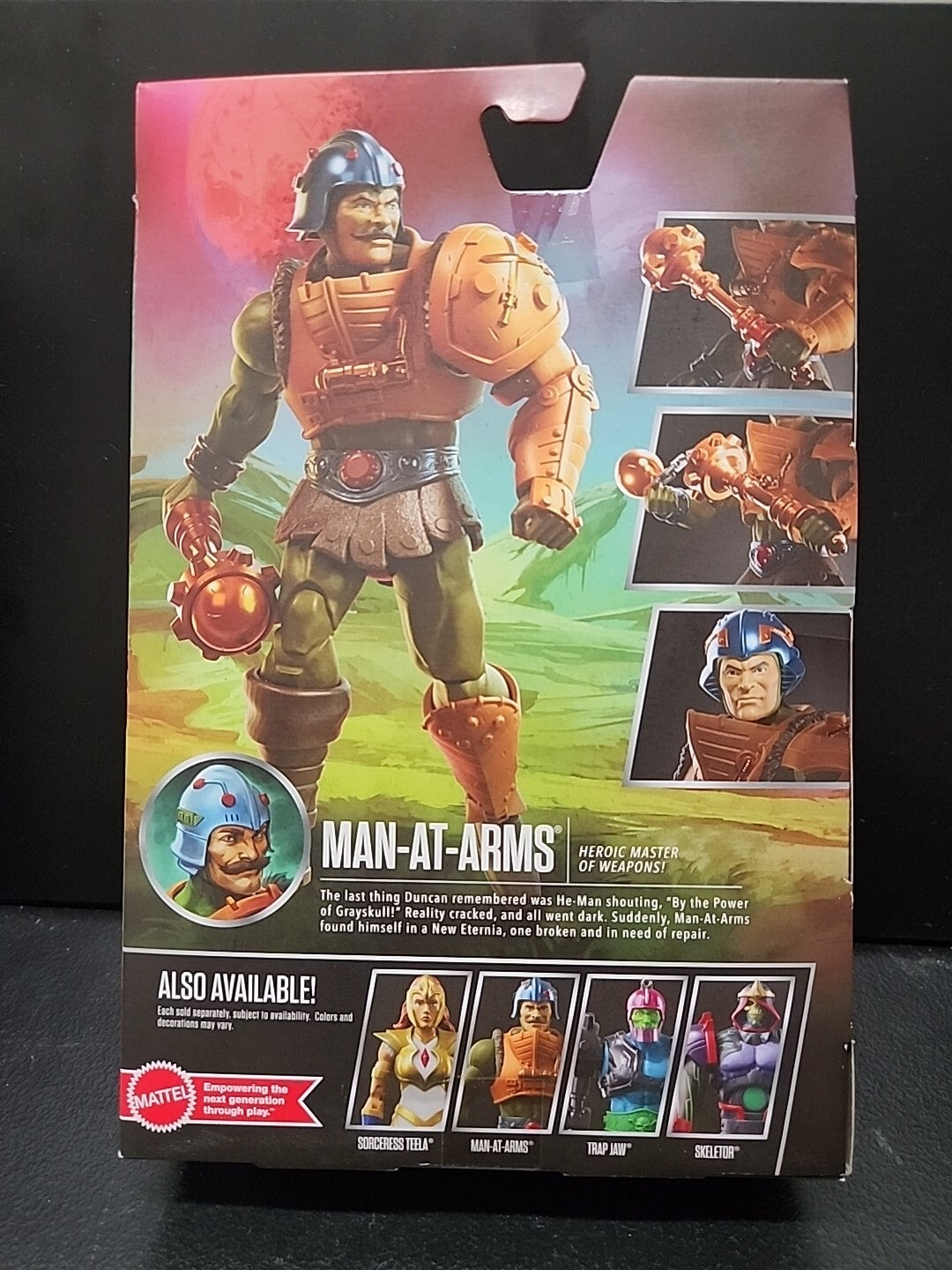 Masters of the Universe Masterverse New Eternia Man-At-Arms Man At Arms Mattel