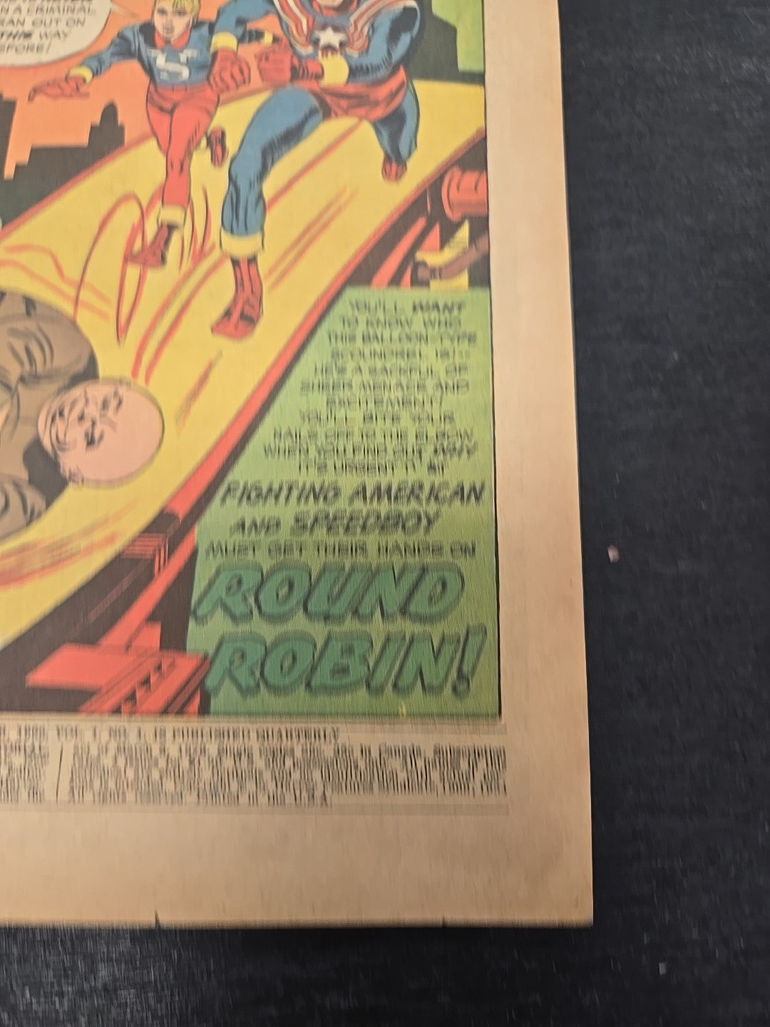 Fighting American #1 Harvey Comics 1966 Jack Kirby VG