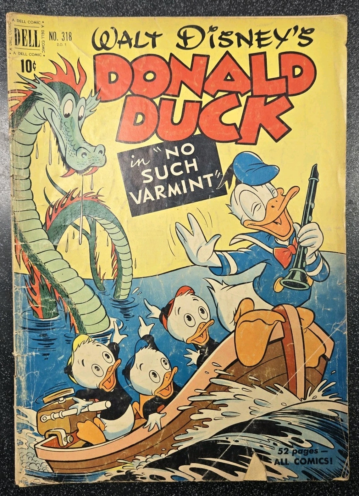 "Donald Duck #1" Four Color #318 1951 Golden Age Key Issue