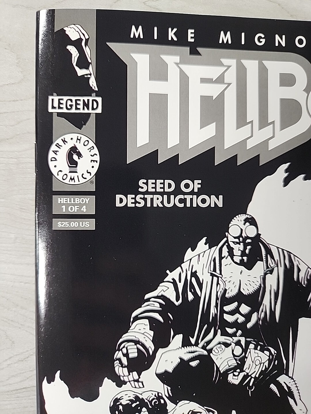 Hellboy Seed of Destruction #1 / B&W Variant 30th Anniv/ Convention Excl 2024