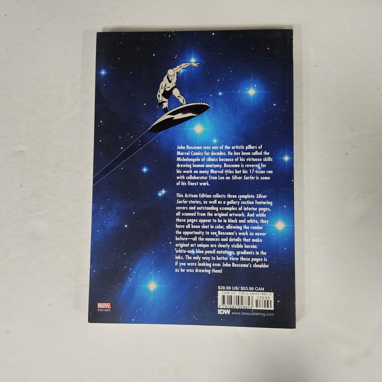 IDW John Buscema's Silver Surfer Artisan Edition TPB