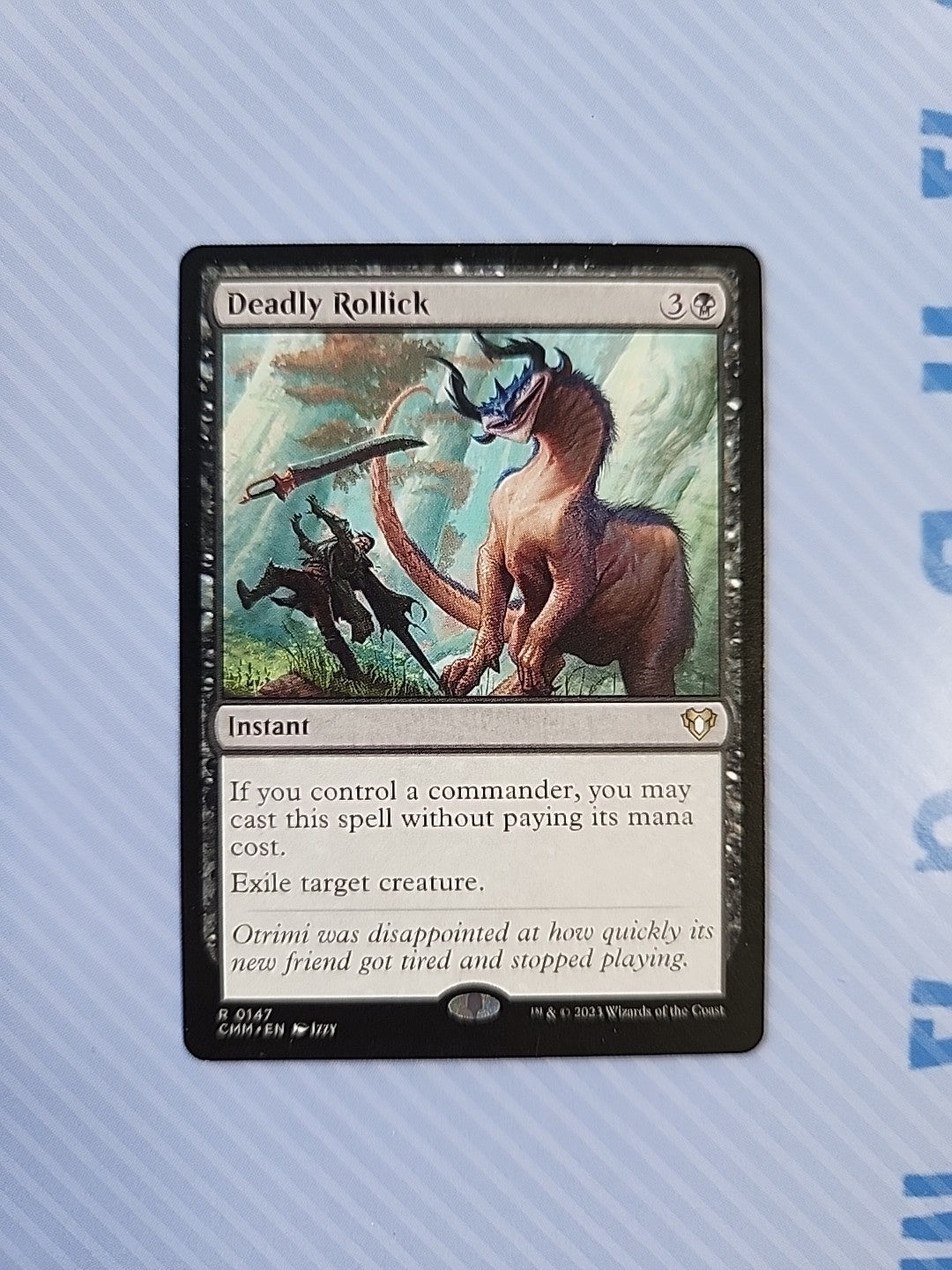 MTG Deadly Rollick Commander Masters Regular English Magic The Gathering NM