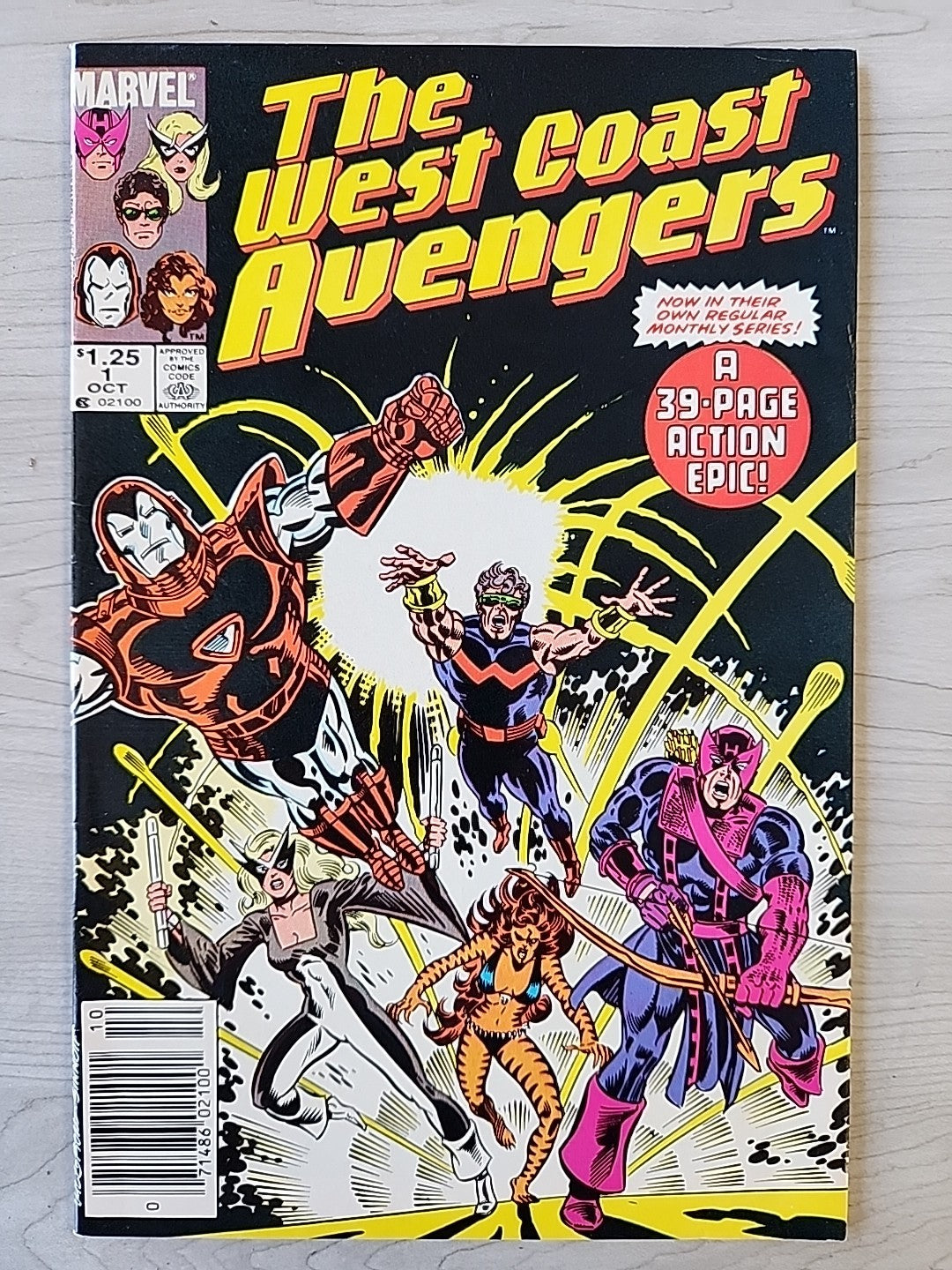 The West Coast Avengers #1 2 3 4 5 6 7 8 9 Newsstand Marvel Comics 1985 VF/NM